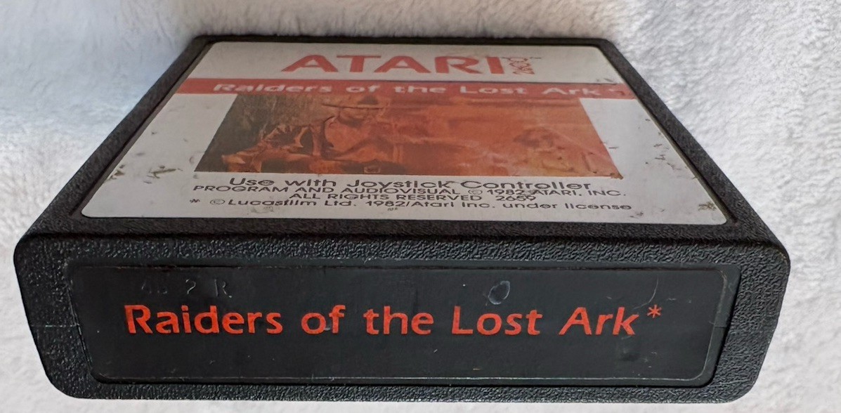 TESTED Raiders of the Lost Ark W/Manual VGC Atari 2600, 1982- Video