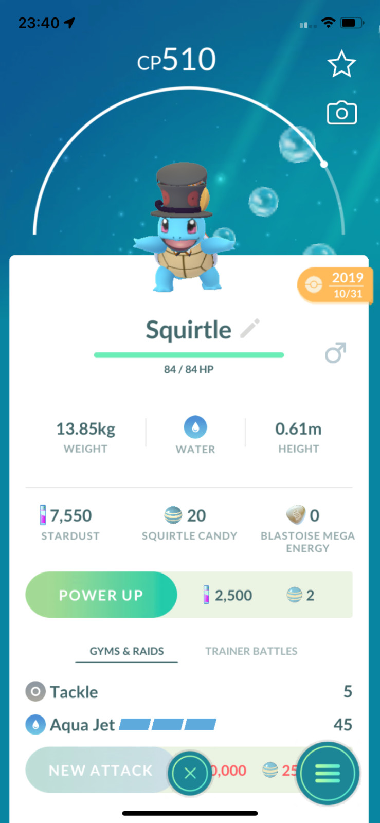 Pokemon TRADE – Squirtle Halloween Costumes from 2019 !! Guaranteed Lucky !