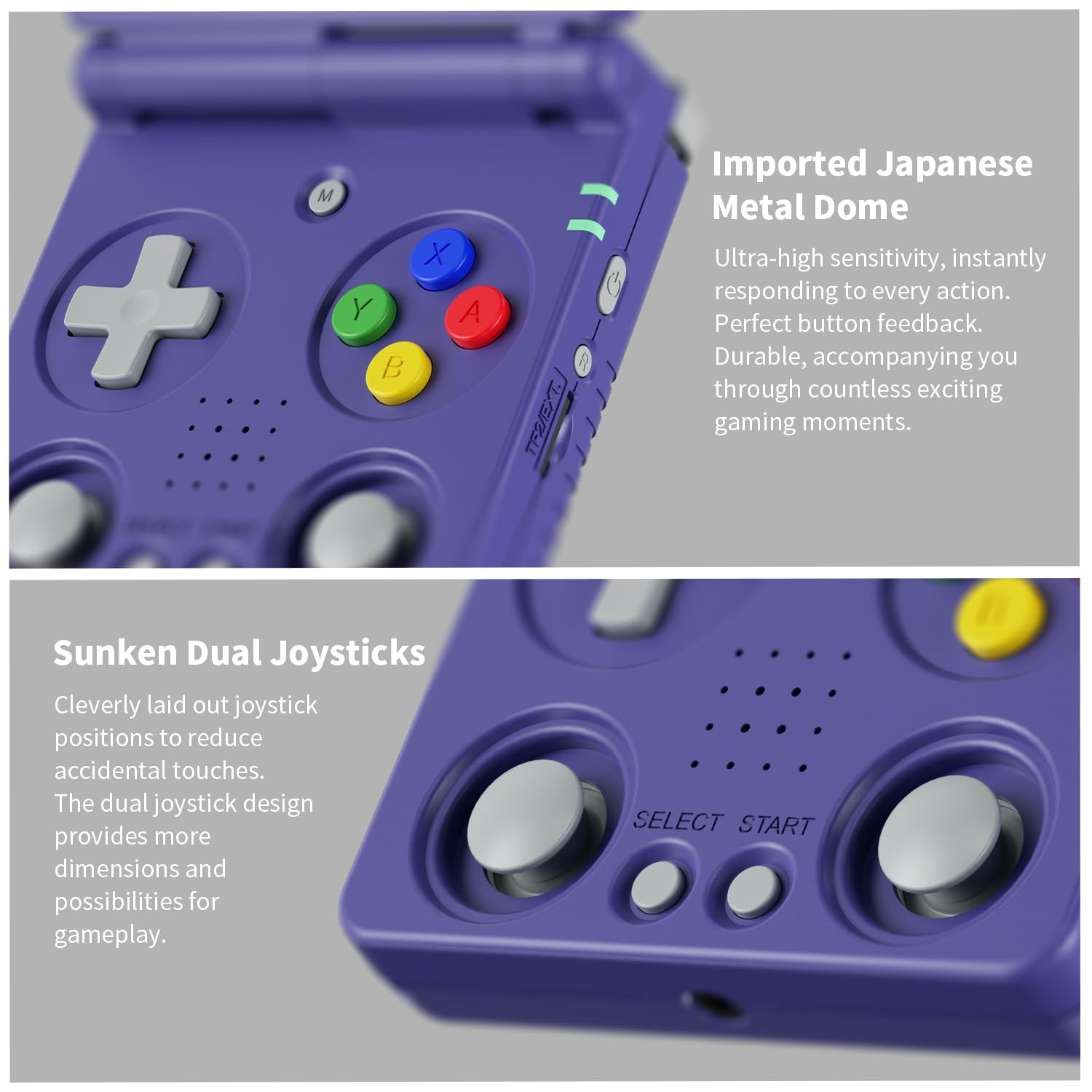 Flip Retro Handheld Game Console Retro Gaming Console with 64G Preloaded 5532…