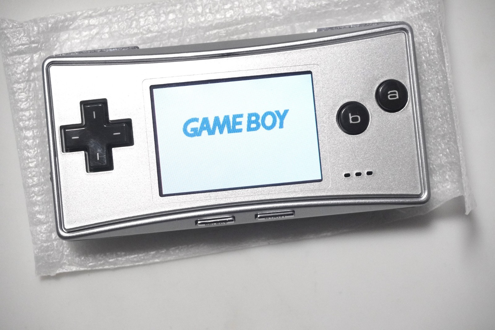 Nintendo Game Boy Micro Silver console boxed Excellent Universal Handheld System