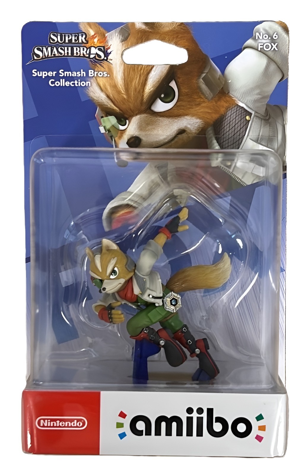 Fox McCloud Amiibo Super Smash Bros Brand New & Factory Sealed!