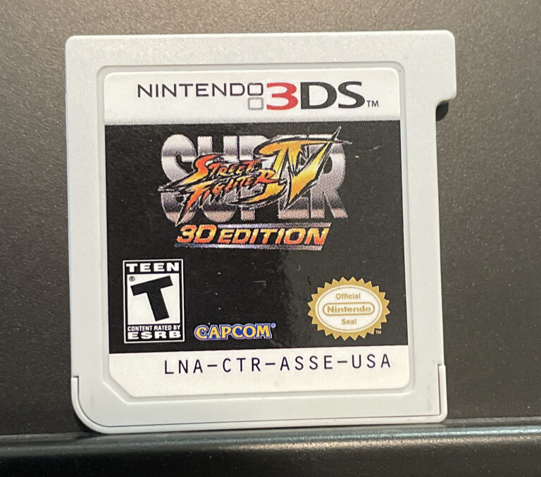 Super Street Fighter IV — 3D Edition (Nintendo 3DS, 2011)