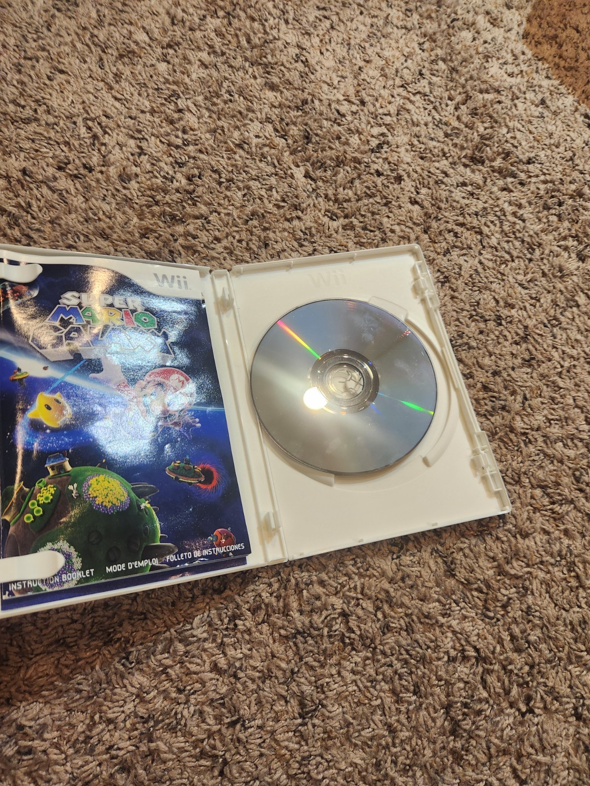 Super Mario Galaxy Wii Game, Tested And Works