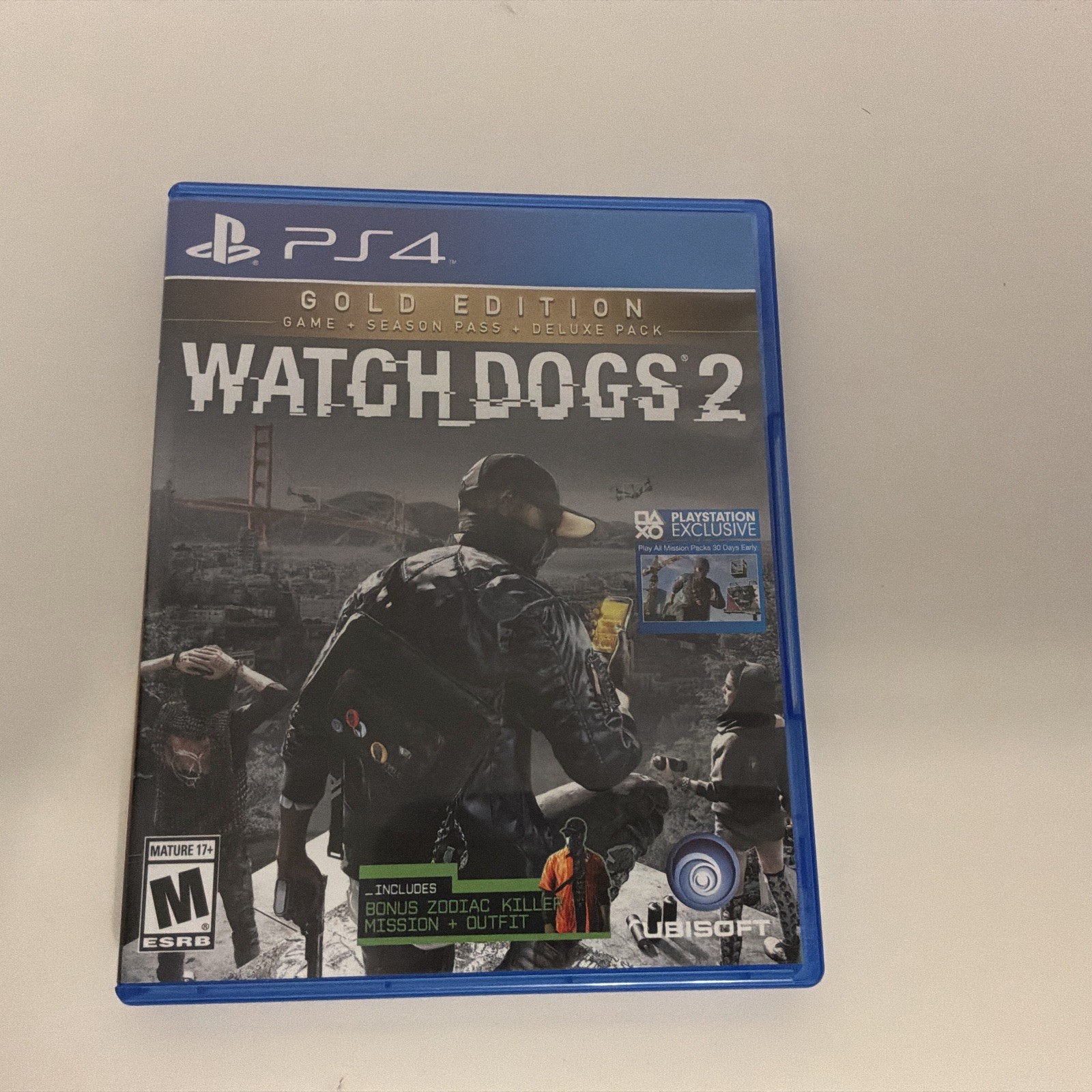 Watch Dogs 2: Gold Edition (Sony PlayStation 4, 2016) – Code Used
