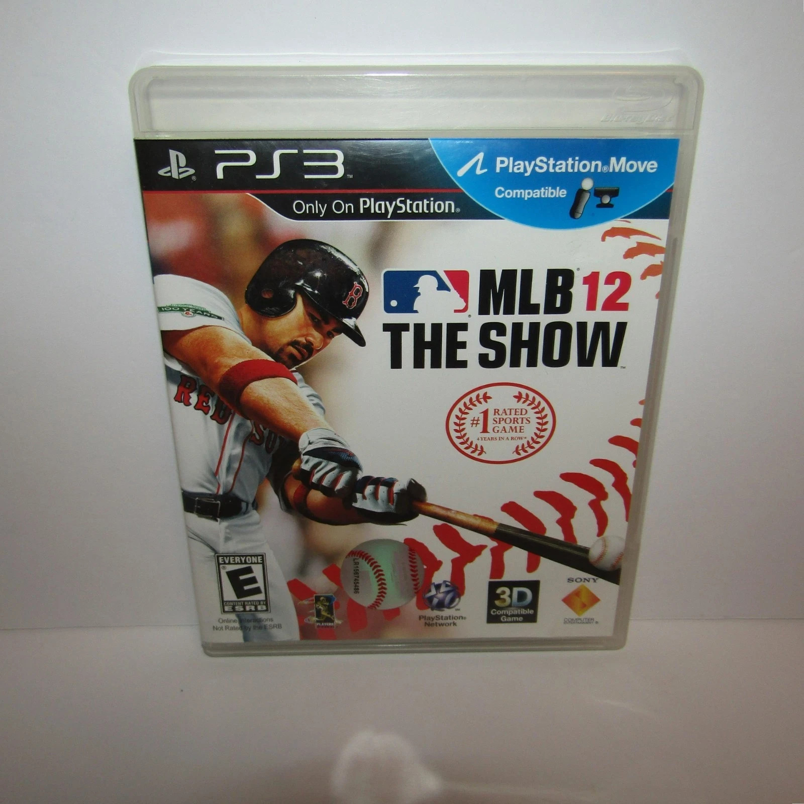 MLB 12 The Show / MLB 08 The Show Sony PlayStation 3 PS3 Baseball Video Game Lot