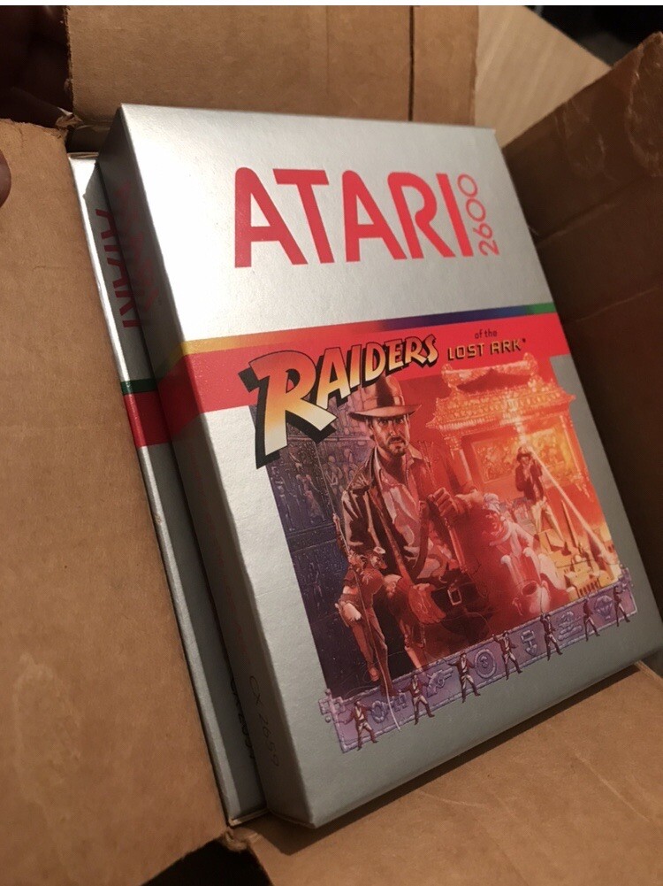 Raiders of the Lost Ark Atari 2600. Factory Box 6 Sealed Games. MINT. Genuine ✅✅