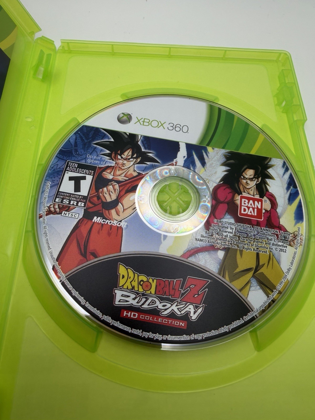 Dragon Ball Z: Budokai HD Collection (Microsoft Xbox 360, 2012) CIB Complete
