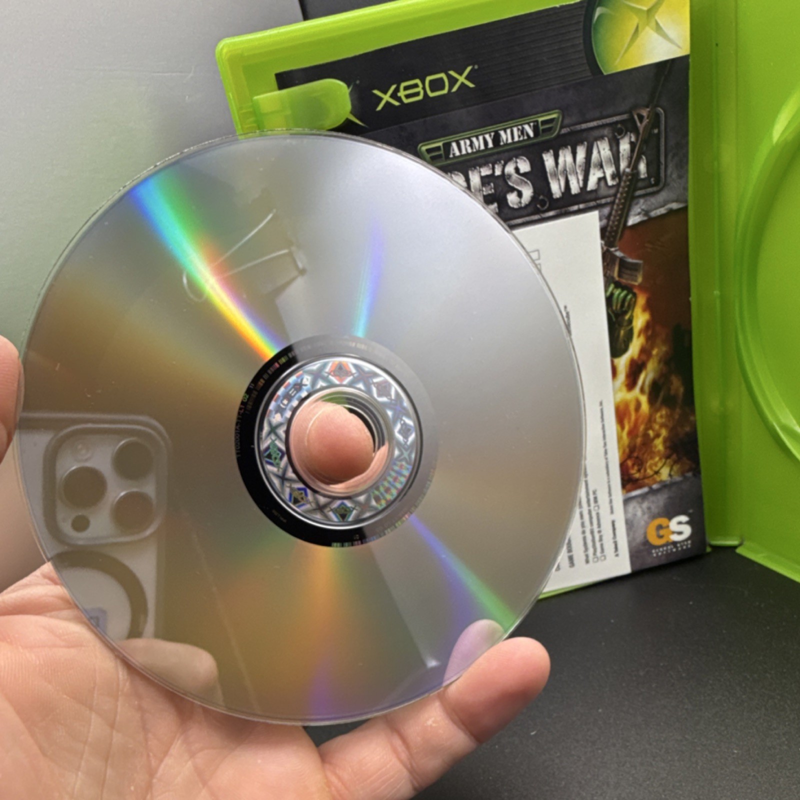 GLOBAL Star Software Army Men Sarge’s War Xbox Shooter T Manual Included 2004