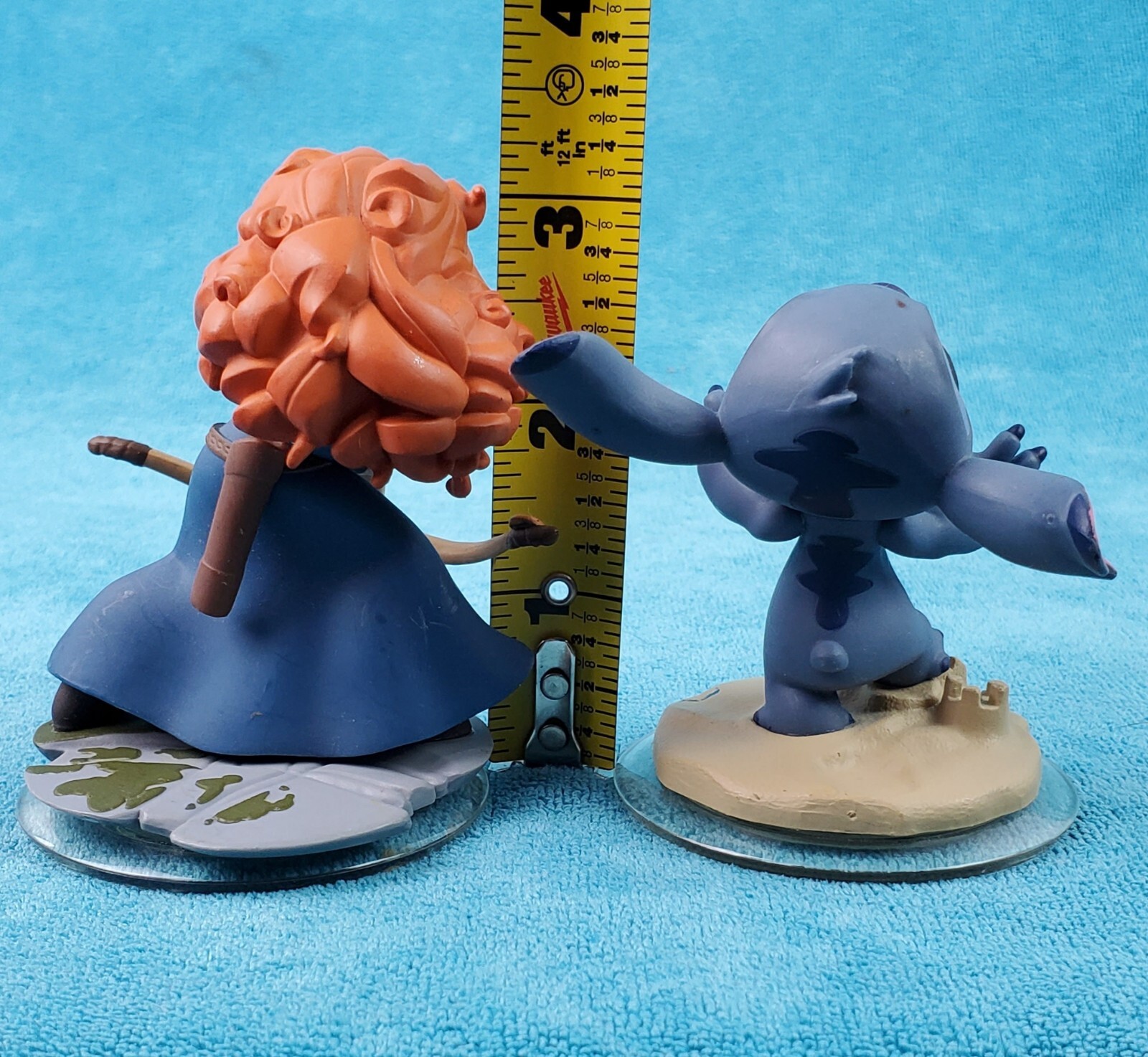 DISNEY INFINITY 2.0 Merida Brave & Stitch Toy Mini Figure Character Cup Cake Top