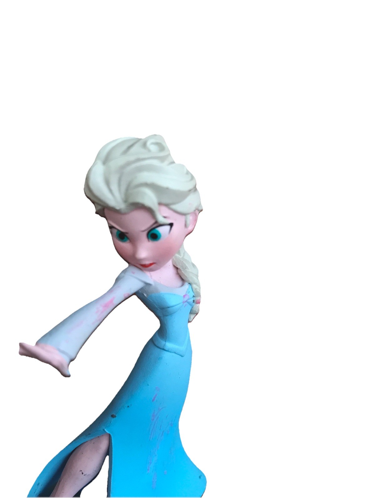 Disney Infinity Video Game Frozen Elsa & Anna Figures *See Description And Pix*