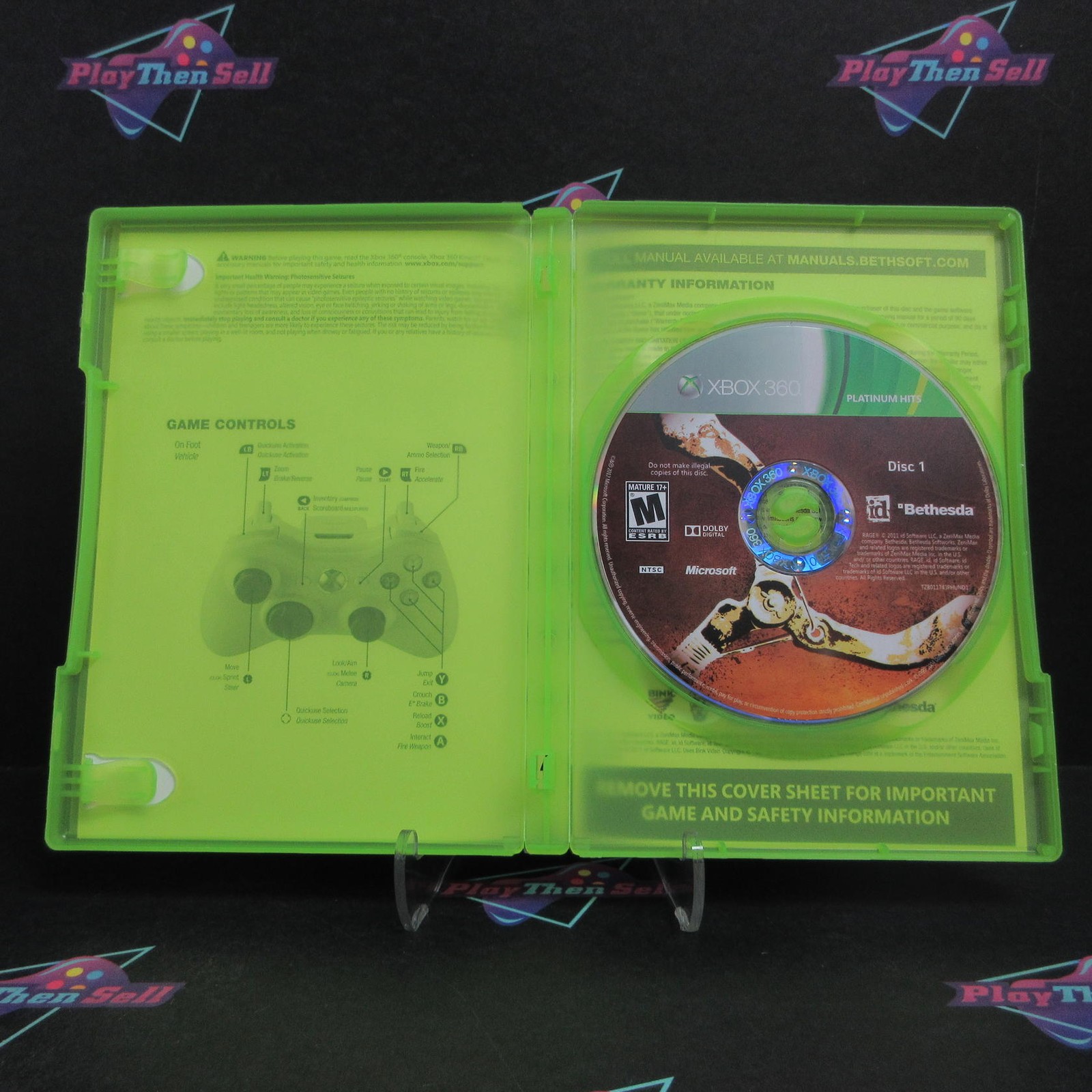 Rage Xbox 360 / Xbox One Complete – 1 Year Warranty EX Cond