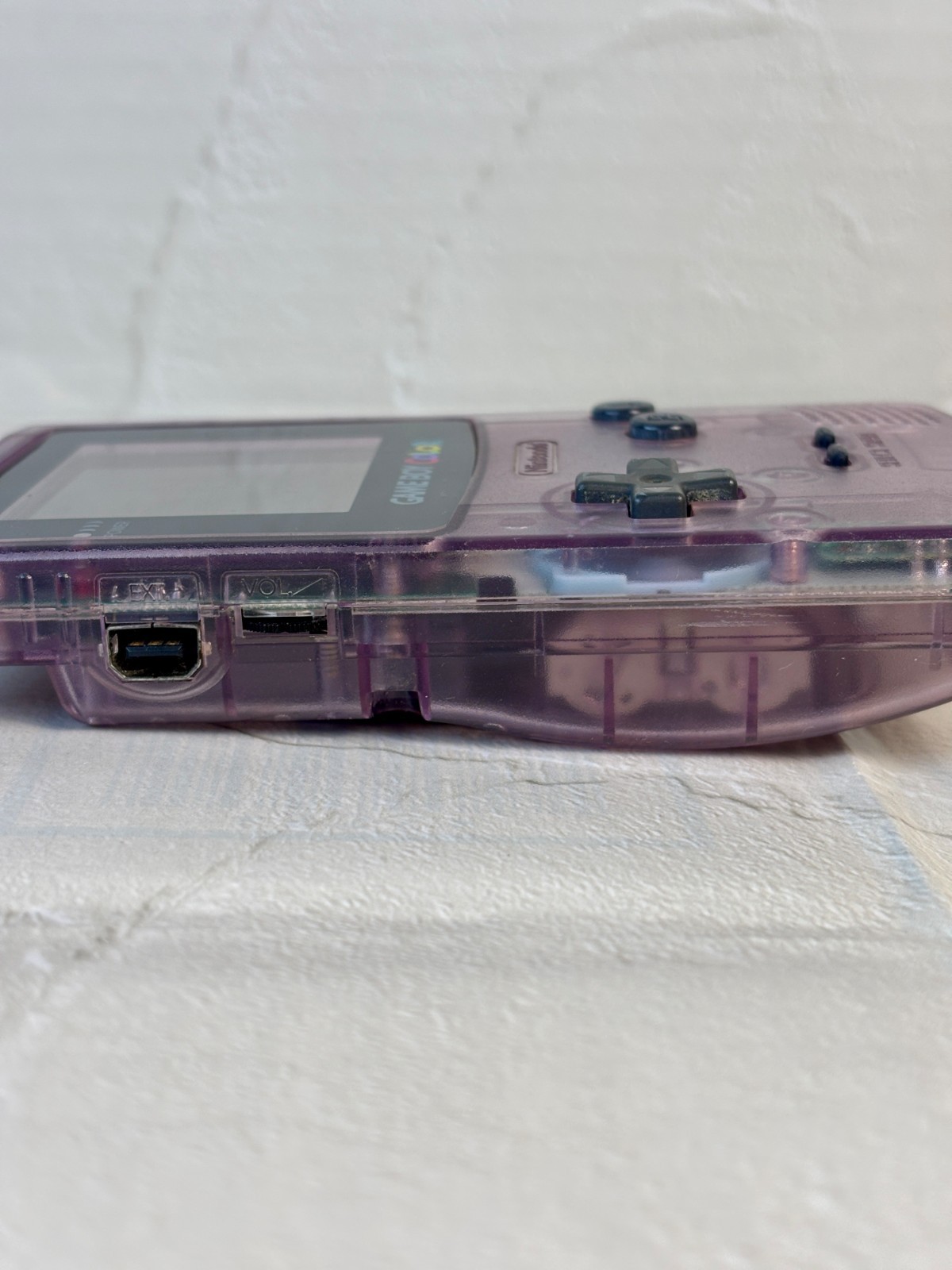 Nintendo Game Boy Color Atomic Purple CGB-001 Console Cleaned Tested Working OEM