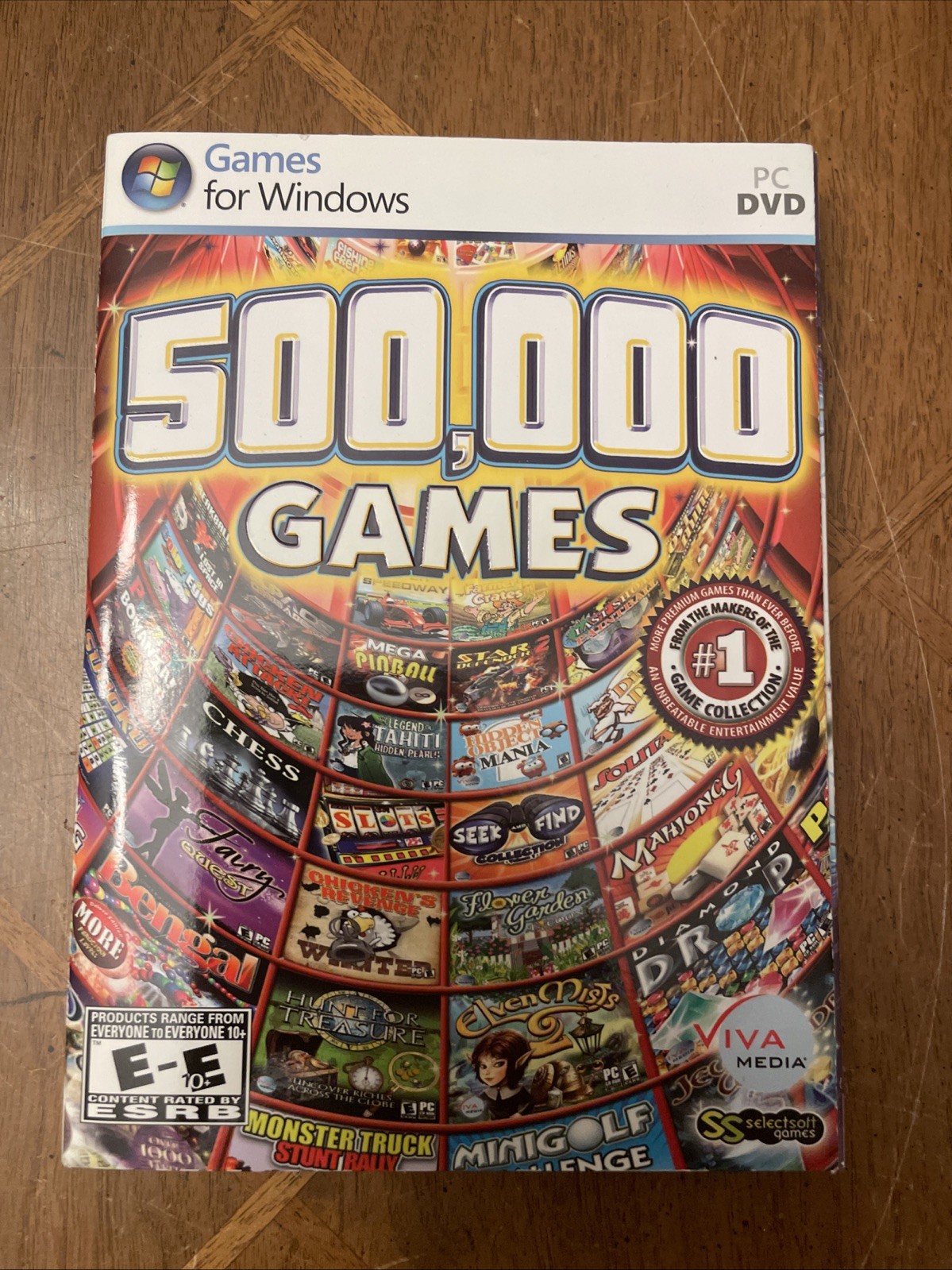 500,000 Games Brand New Sealed (PC, 2010)