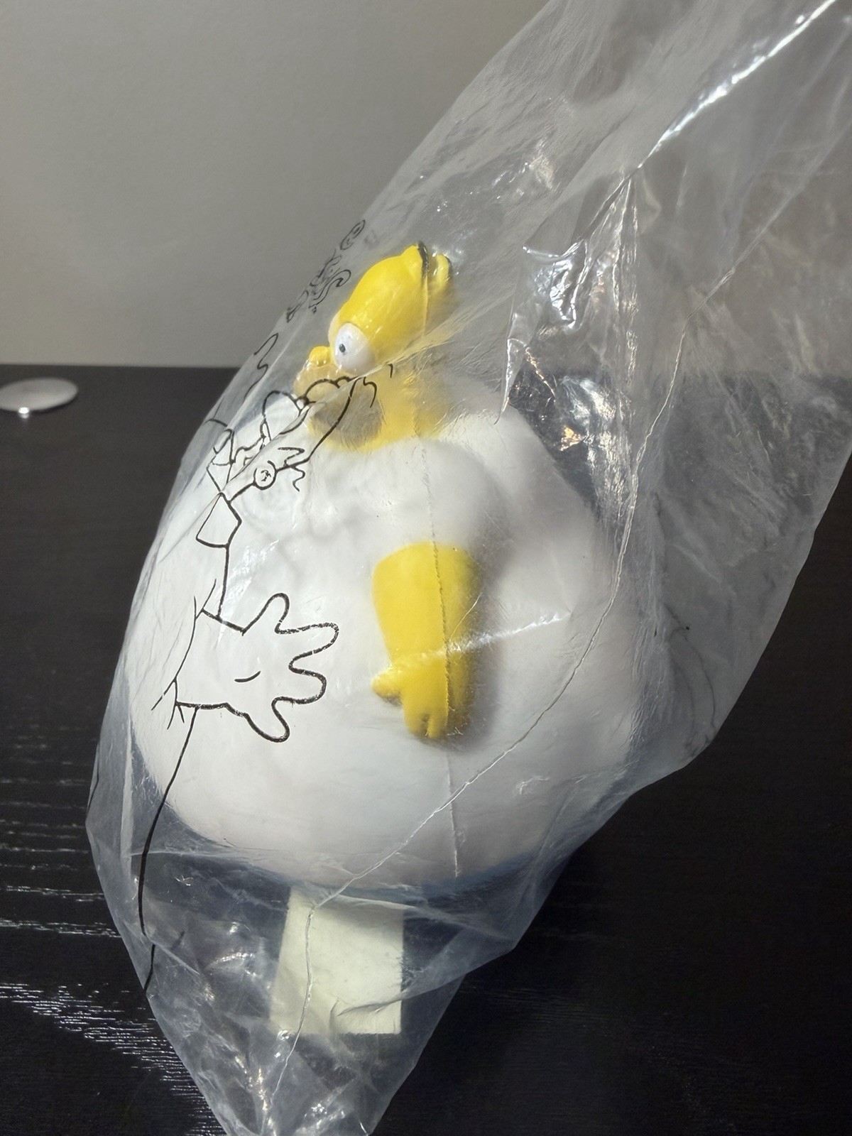 The Simpsons Game Homer Stress Ball Promo GameStop New Factory Sealed Rare