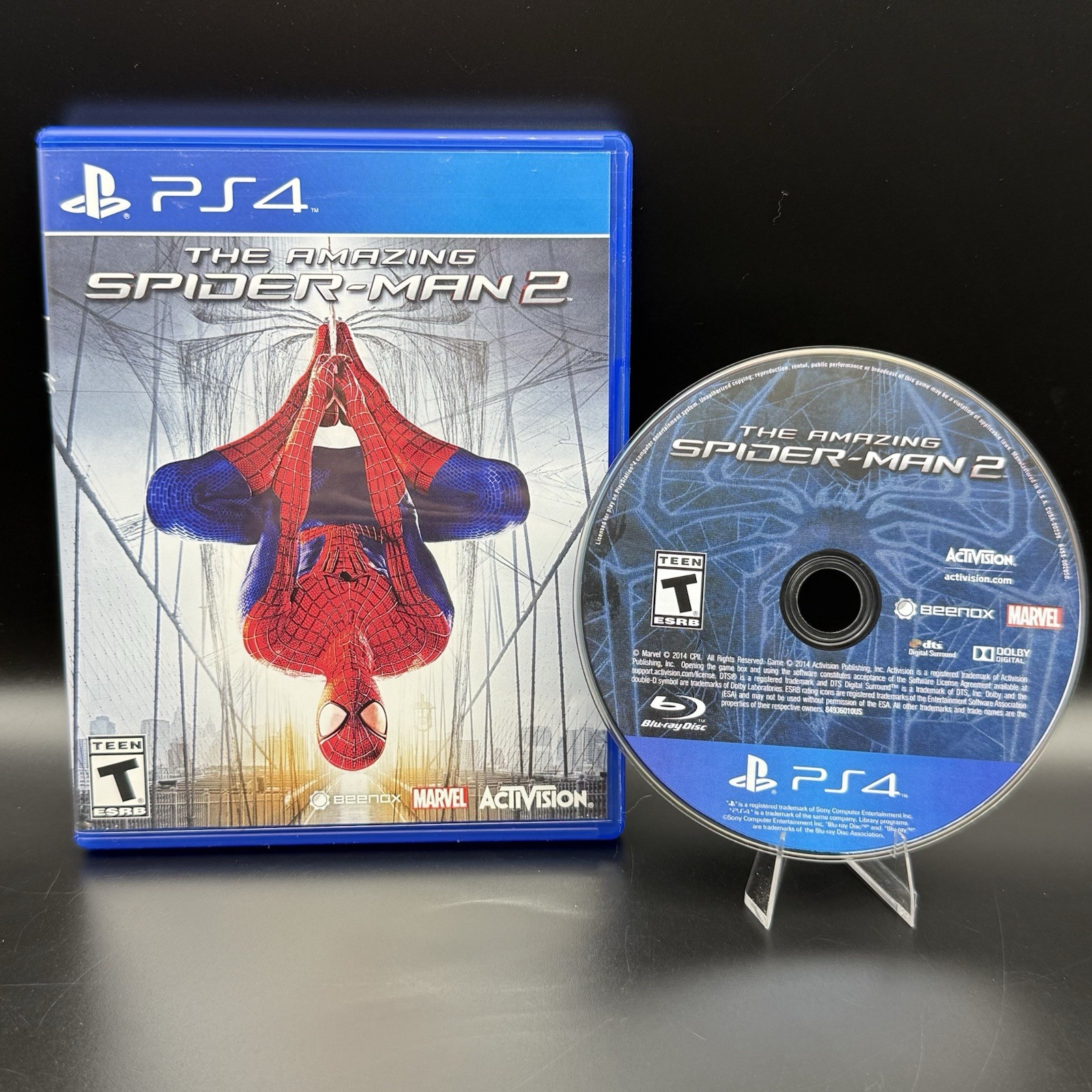 The Amazing Spider-Man 2 (Sony PlayStation 4, 2014) – Tested Works Great!