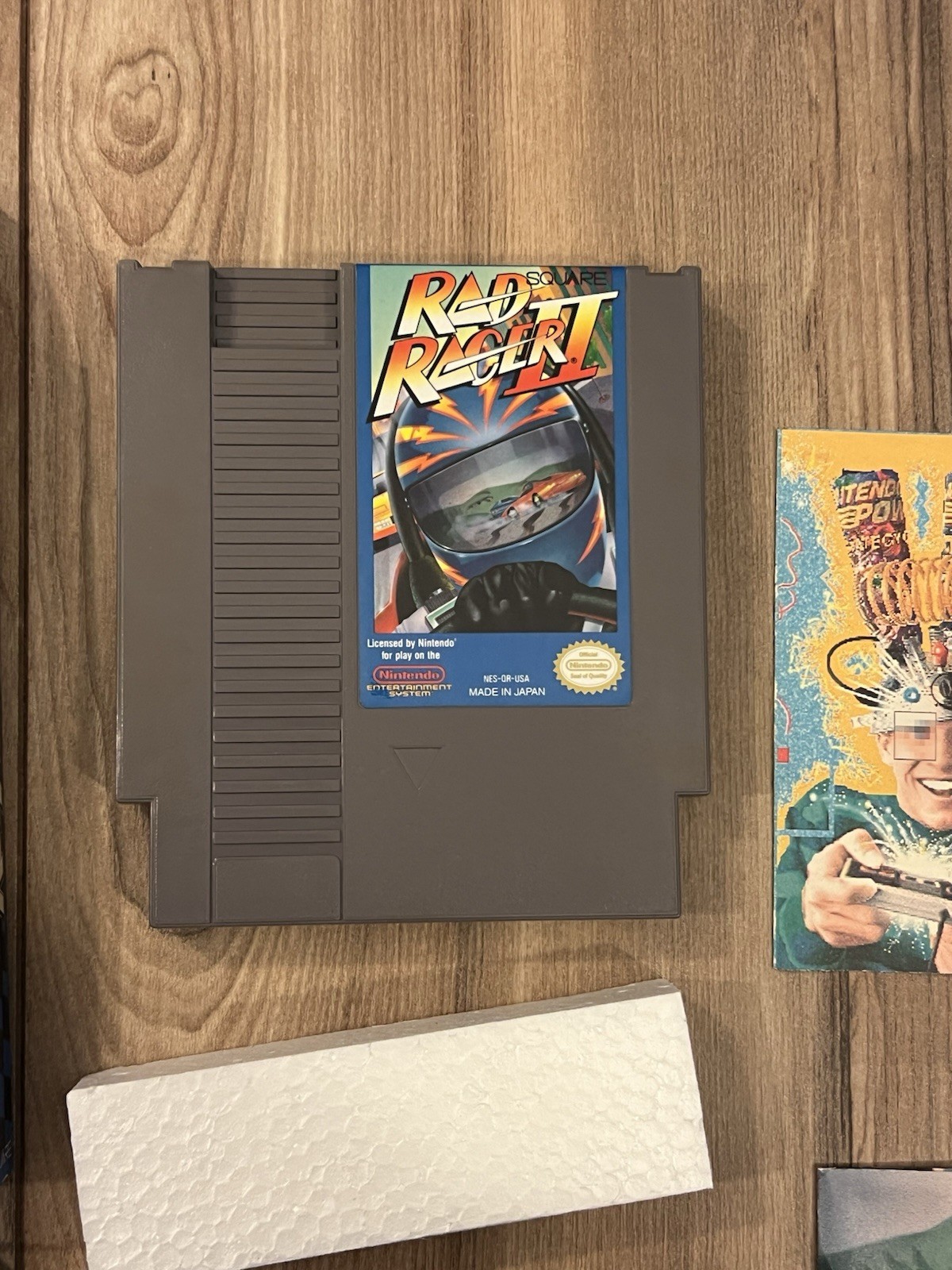 Rad Racer II (Nintendo NES, 1990) CIB Complete w/ Poster & Inserts Tested Works