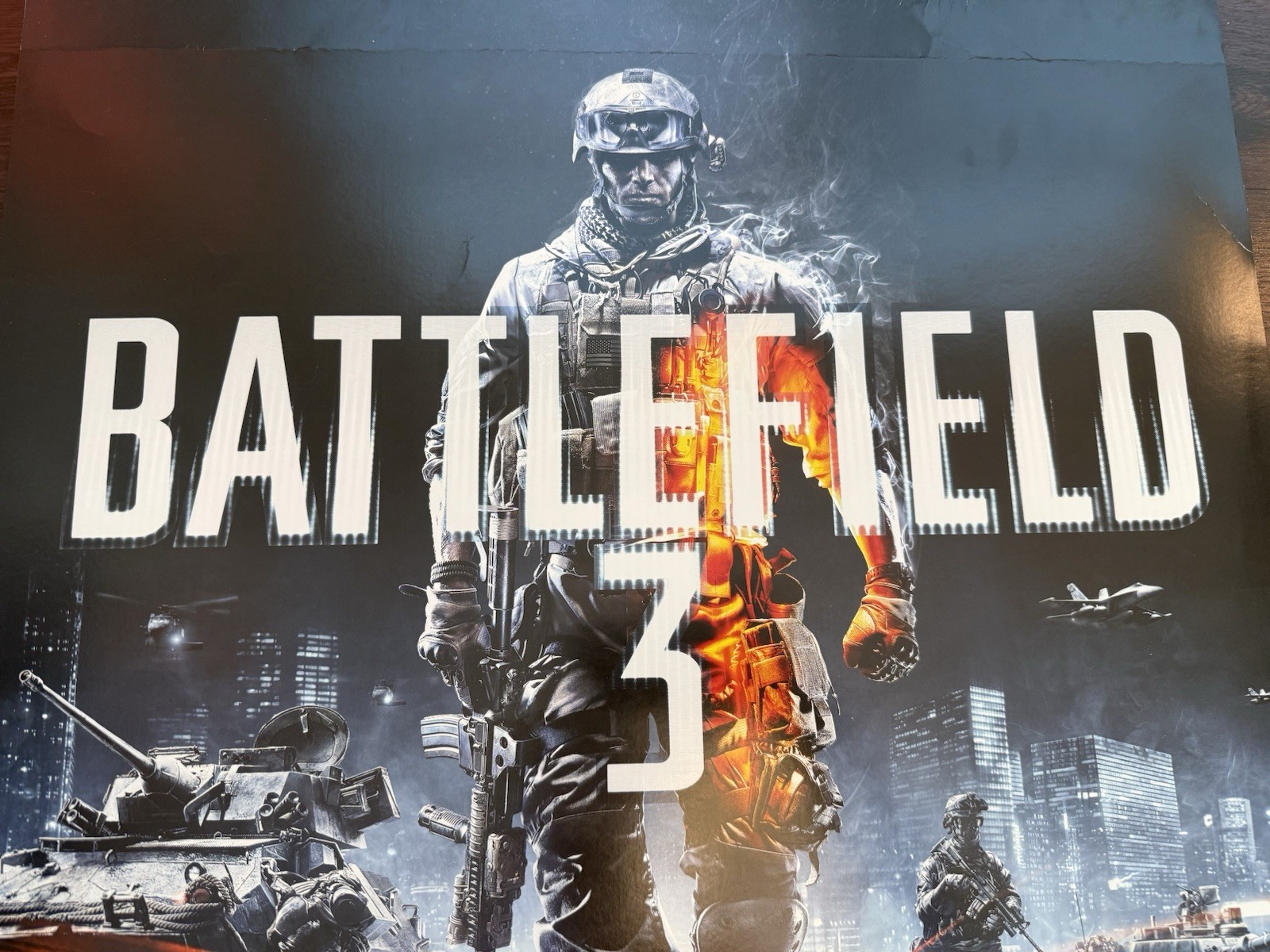 2011 Battlefield 3 Pre-Order Promo Poster – Rating Pending
