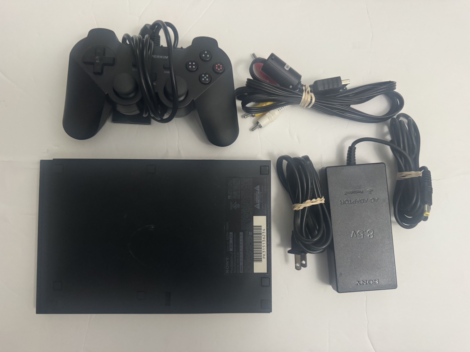 Sony PlayStation 2 PS2 Slim Console Complete Tested Working