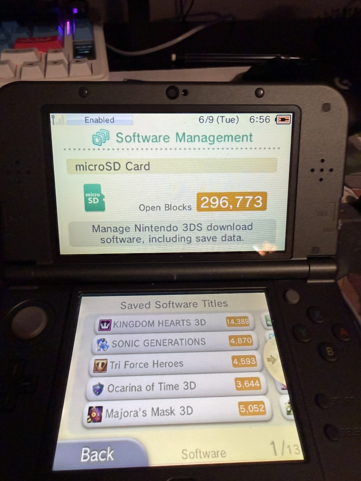 Nintendo new 3DS LL XL Accessory complete console Used Region free Rank A
