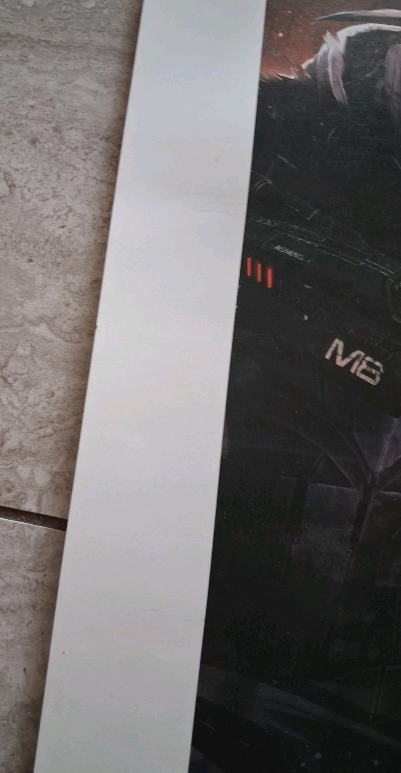 Mass Effect 2 The Team Lithograph 2011 Great Condition