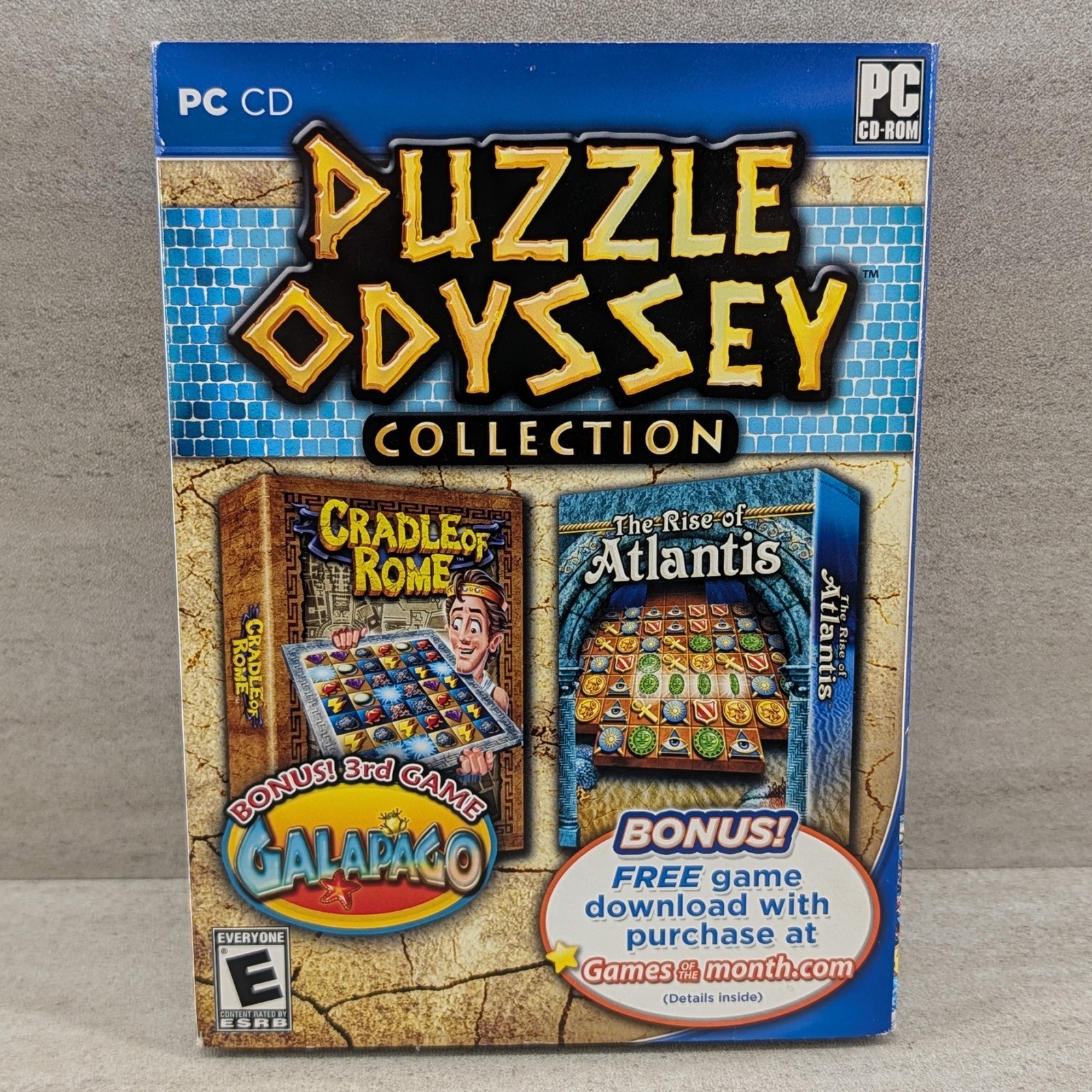 6 x PC Puzzle Games Bejeweled 2 Luxor 5th Passage Cubis 2 Match 3 Adventure Bund