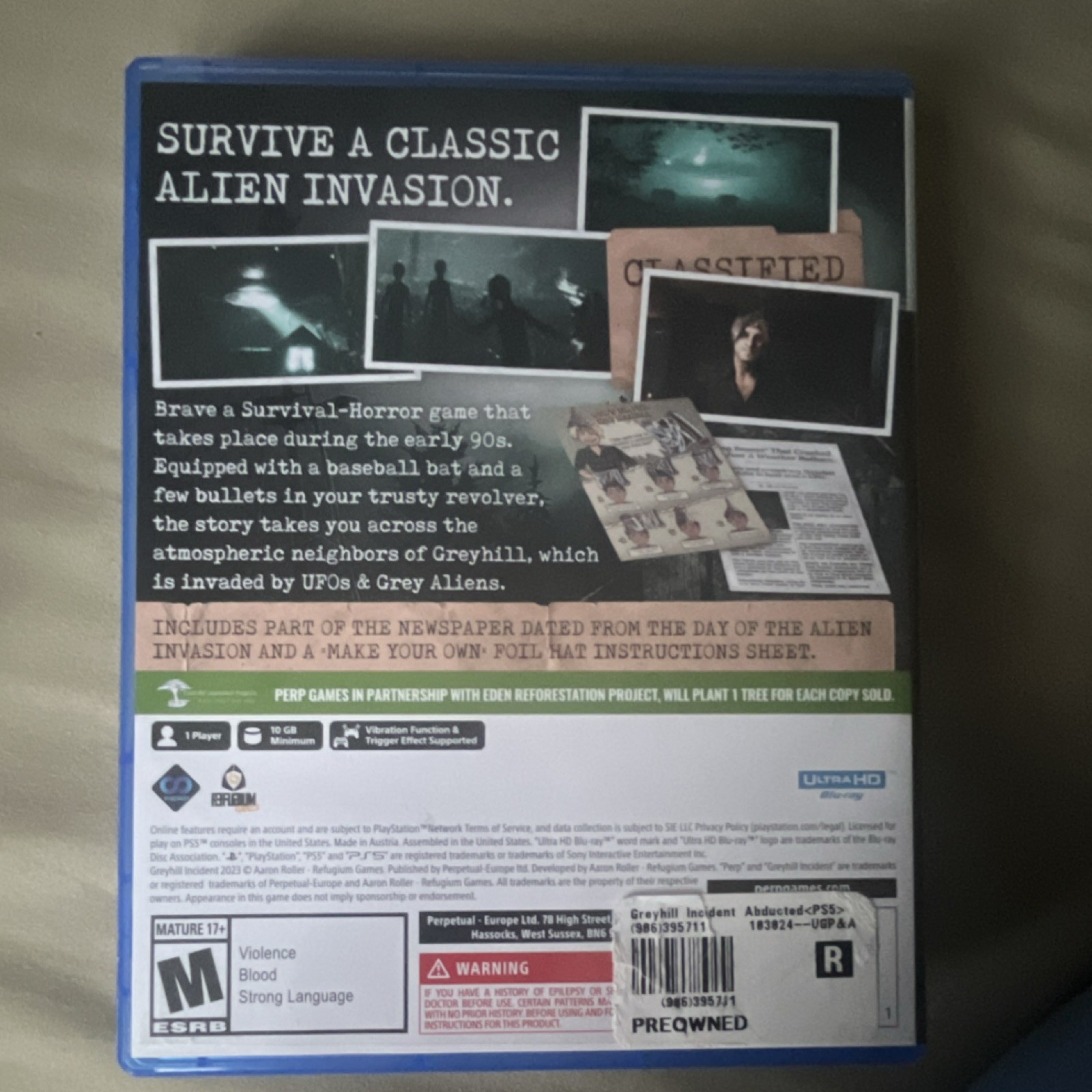 Greyhill Incident Abducted Edition PS5 Survival Horror