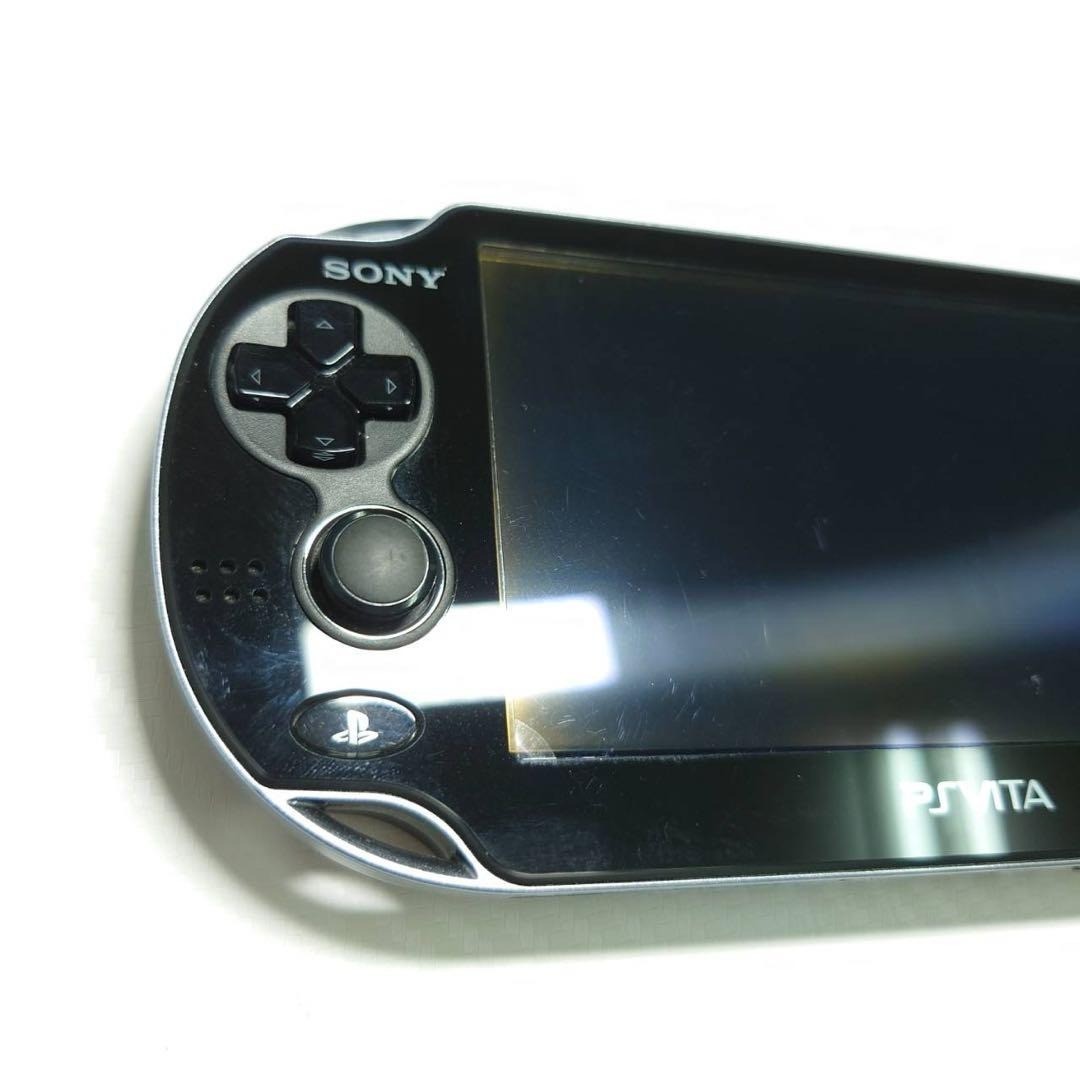 Sony PS Vita PCH-1000 Crystal Black OLED Wi-Fi Boxed Complete Near Mint 7070