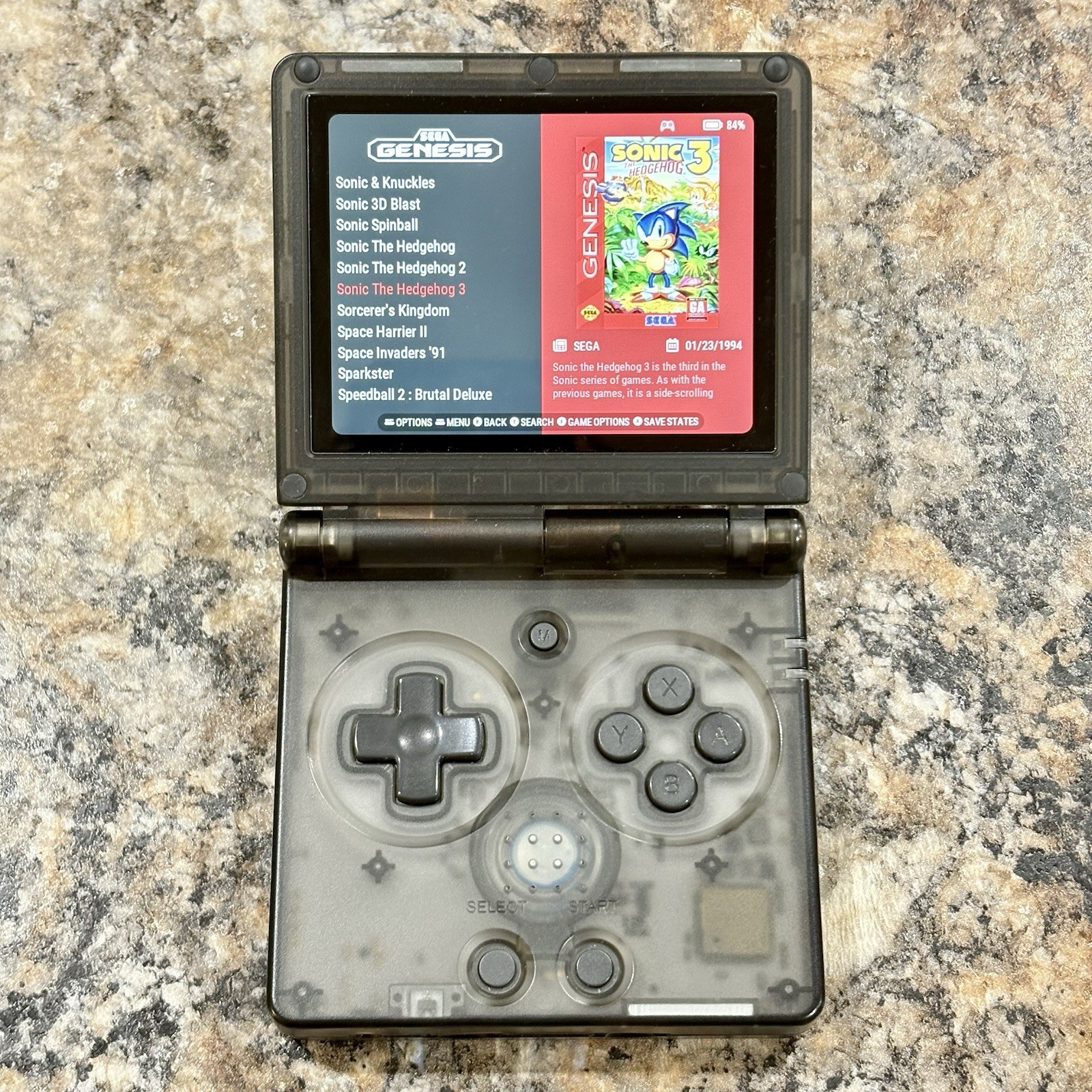 Anbernic RG35XXSP Handheld – New 64GB Card Custom RG35XX SP Loaded Ready To Play
