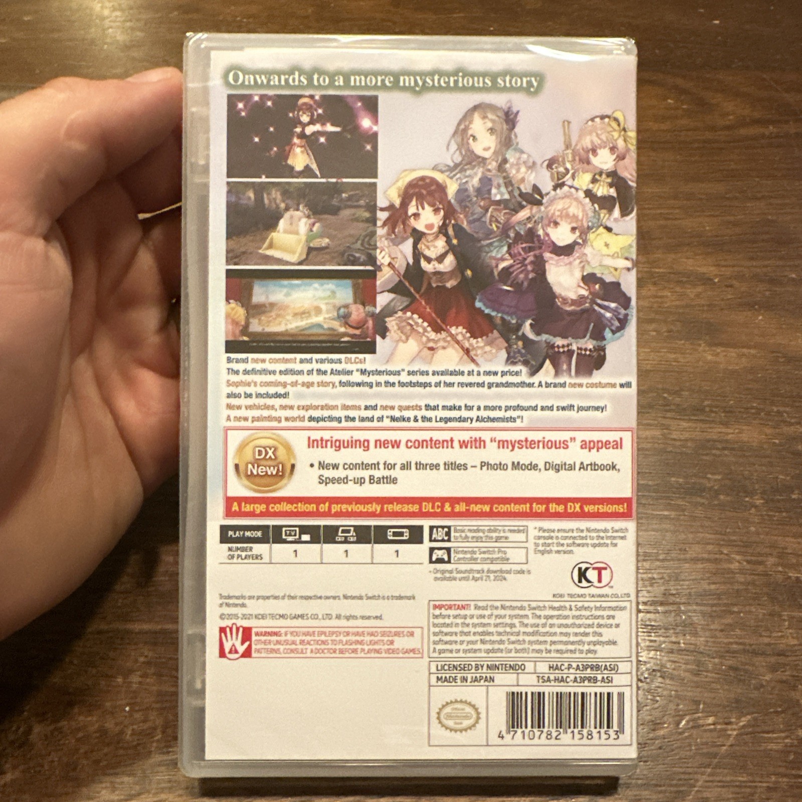Atelier Mysterious Trilogy Deluxe Pack (Nintendo Switch) Brand New – Sealed