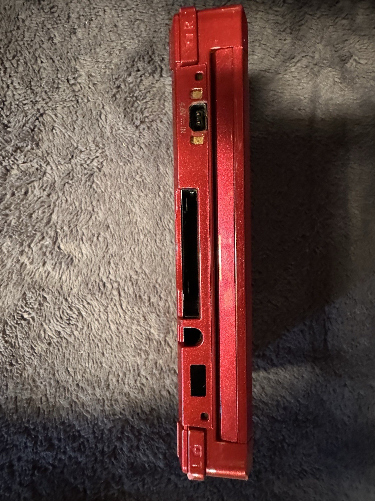 Nintendo 3DS Handheld System – Flame Red-W/charger (No Stylus)