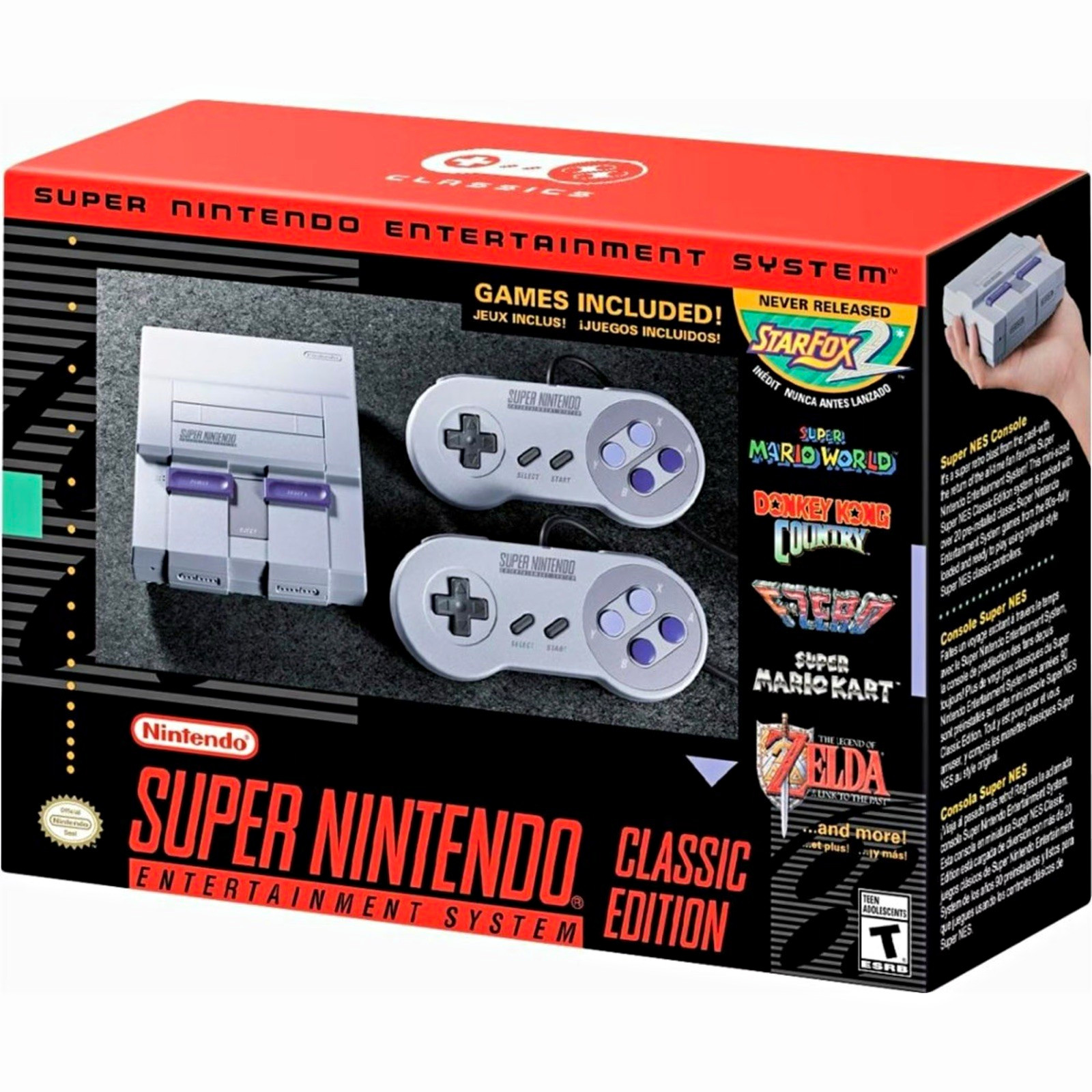 Super Nintendo Entertainment Edition System Classic Edition