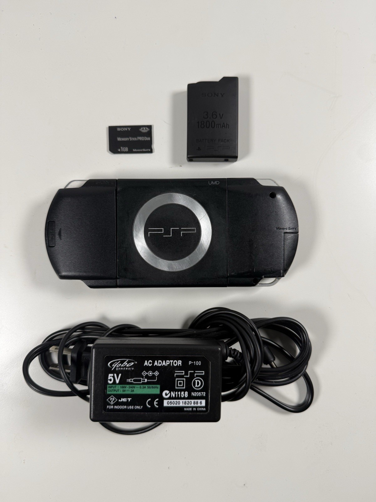 Sony PSP 1000 Black Handheld Console System With Lots Of Games And Charger
