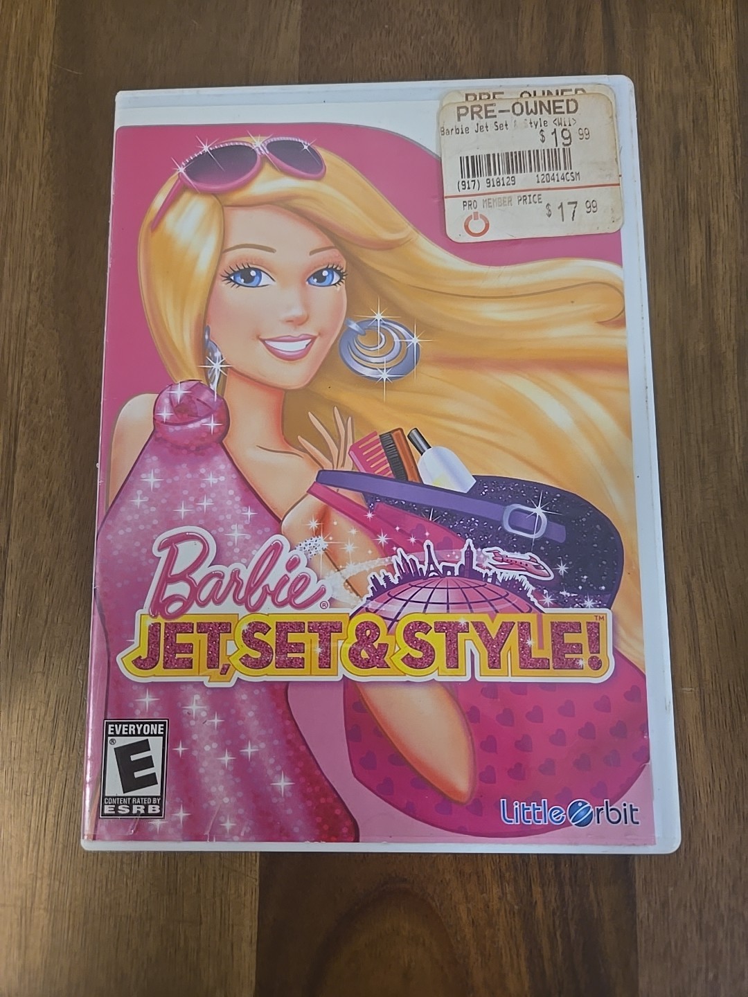 Barbie: Jet, Set & Style (Nintendo Wii, 2011) Complete W/ Manual – Tested Works
