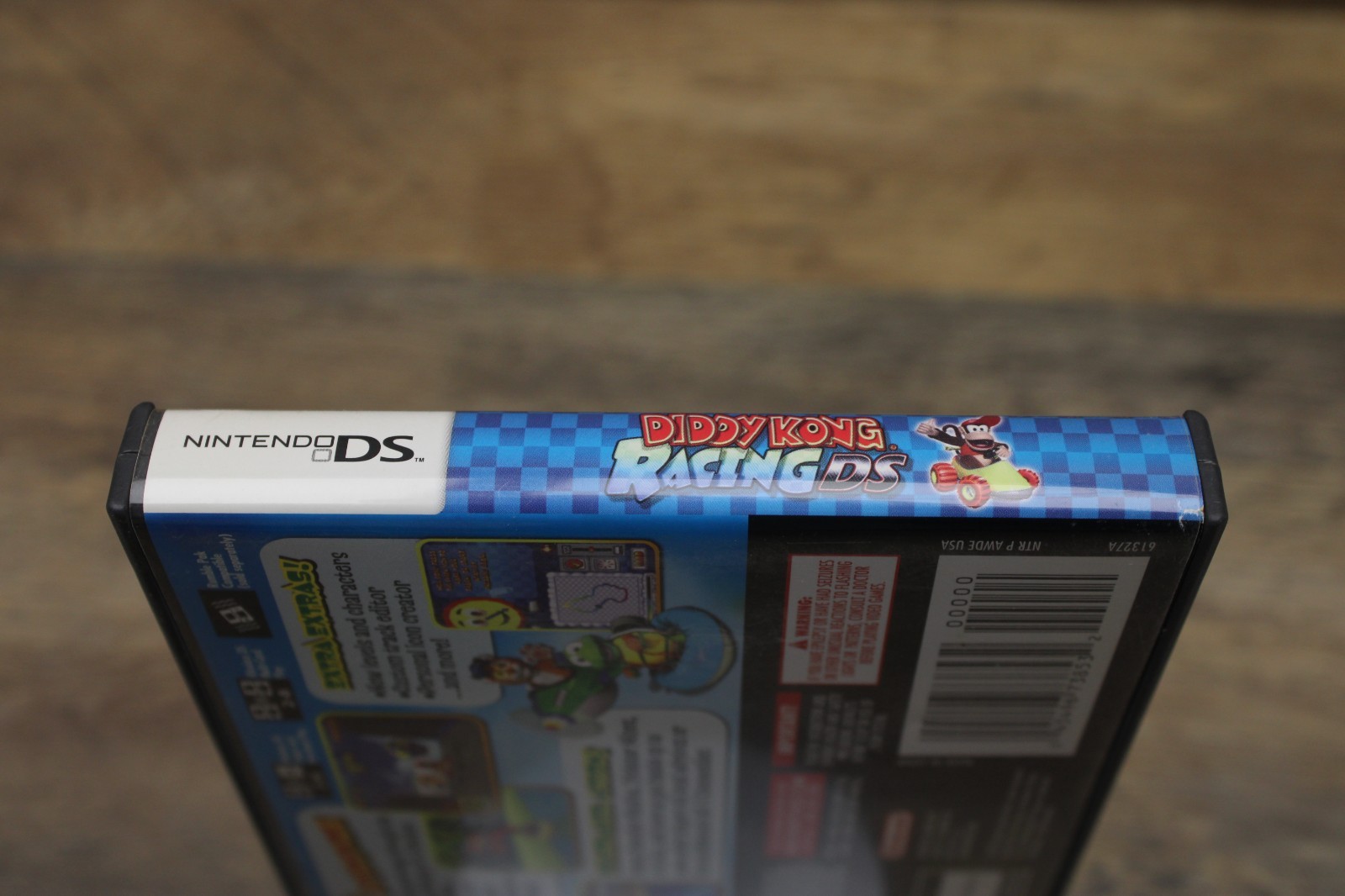 Diddy Kong Racing (Nintendo DS, 2007) Original Case & Manual NO GAME
