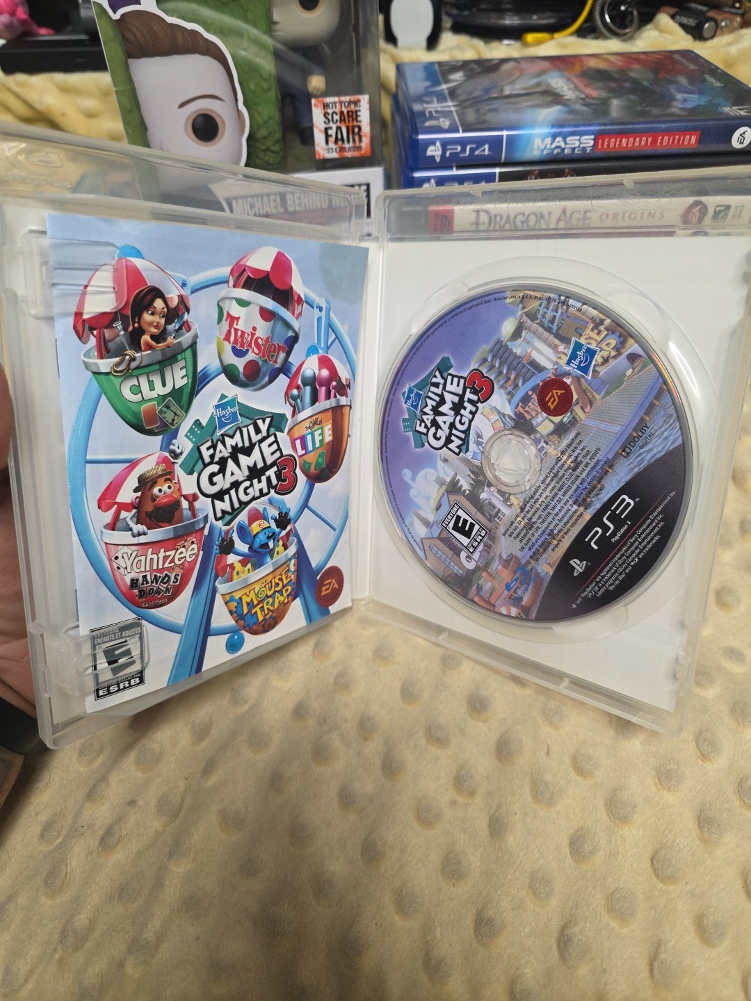 Hasbro Family Game Night 3 Sony PlayStation 3 PS3 Complete Clue Life Mouse Trap