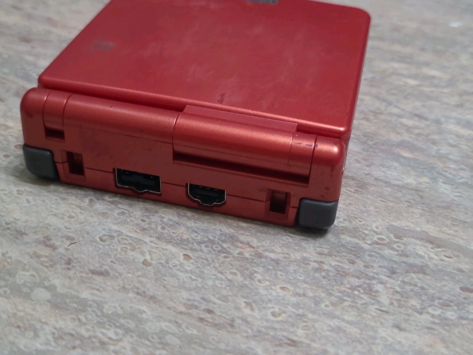 Nintendo Game Boy Advance SP Handheld Red AGS-001 Works Great **READ**