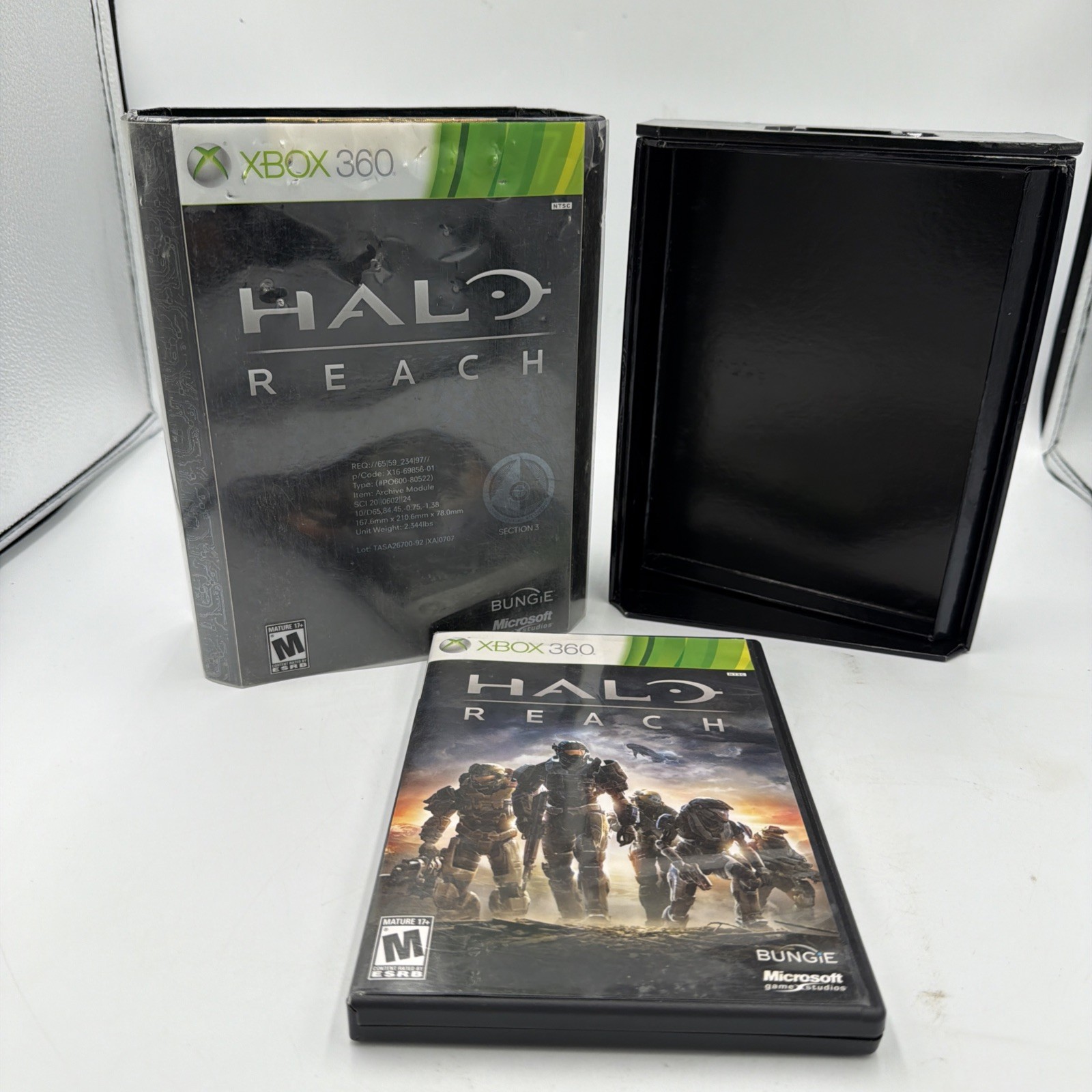 Halo: Reach – Limited Edition (Microsoft, Xbox 360, 2010) No Journal Tested