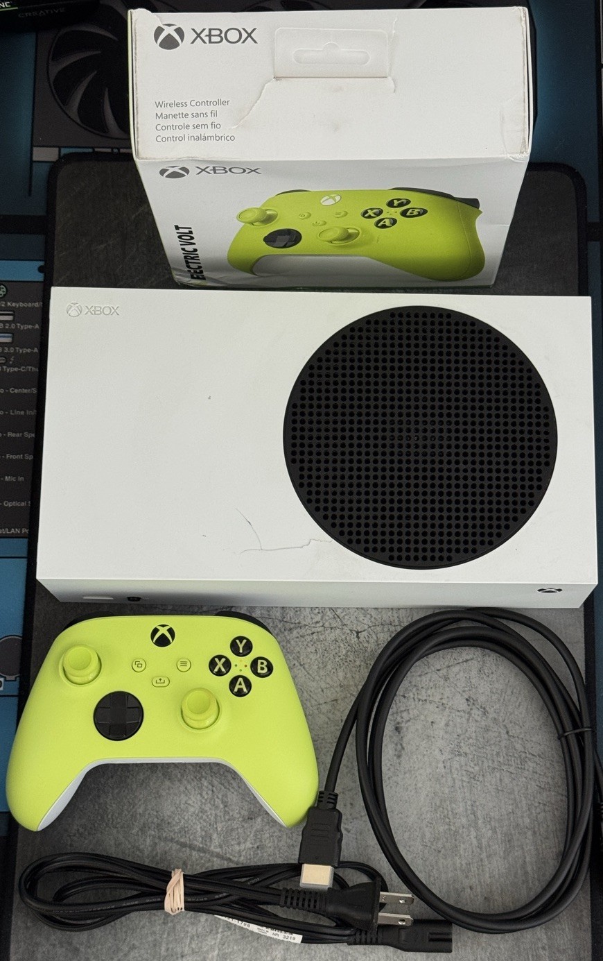Microsoft Xbox Series S 512GB Video Game Console White with Controller & Cables