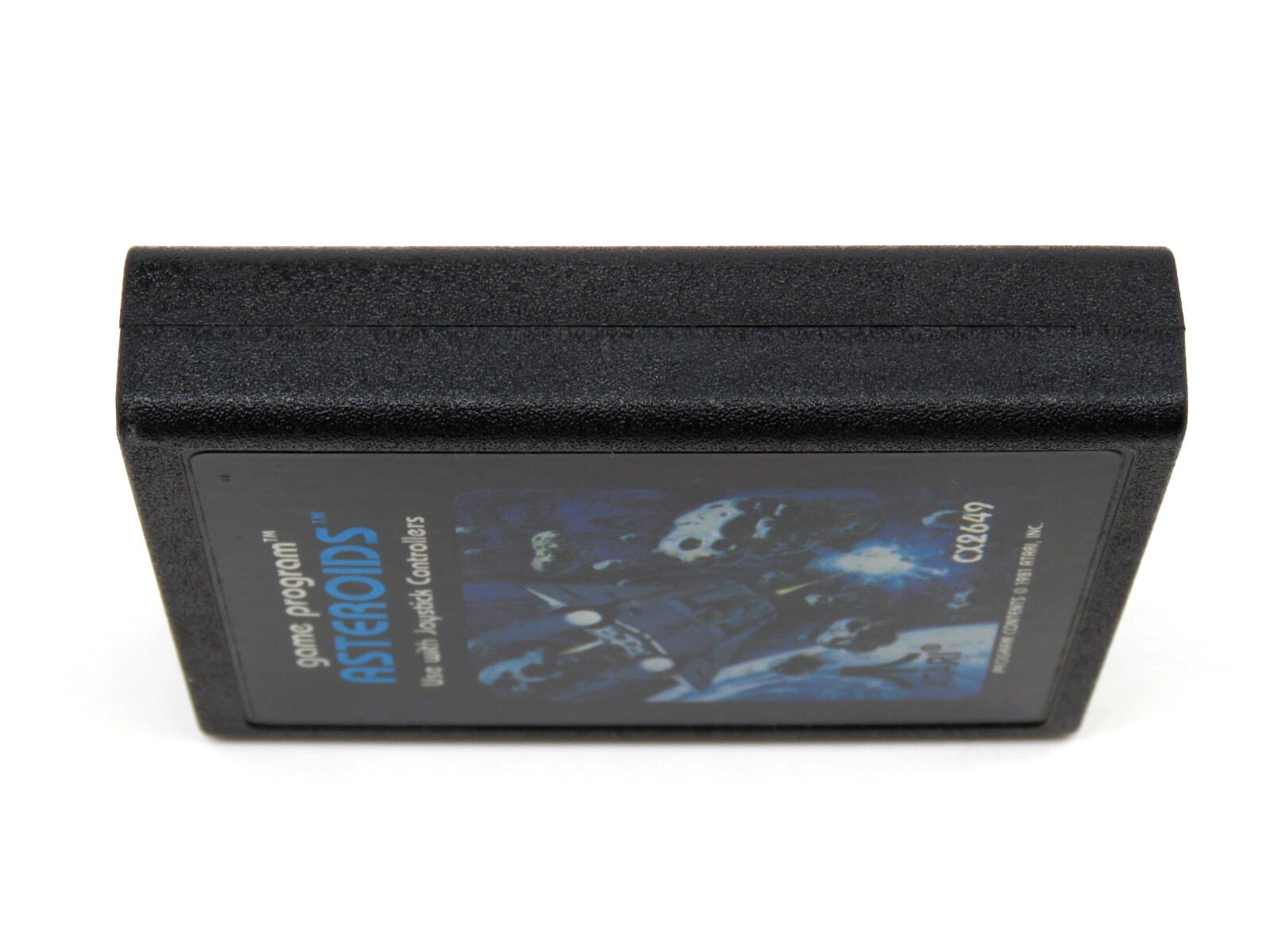 Asteroids (Atari 2600, 1981) By Atari (Cartridge & Manual) NTSC