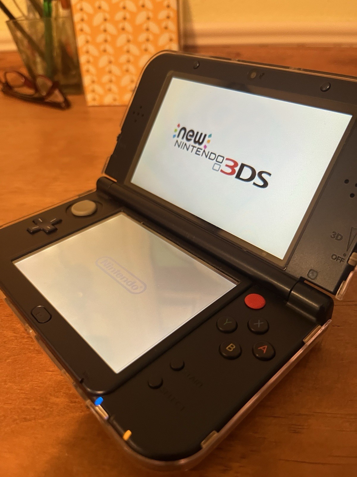New 3ds LL Blue Top IPS