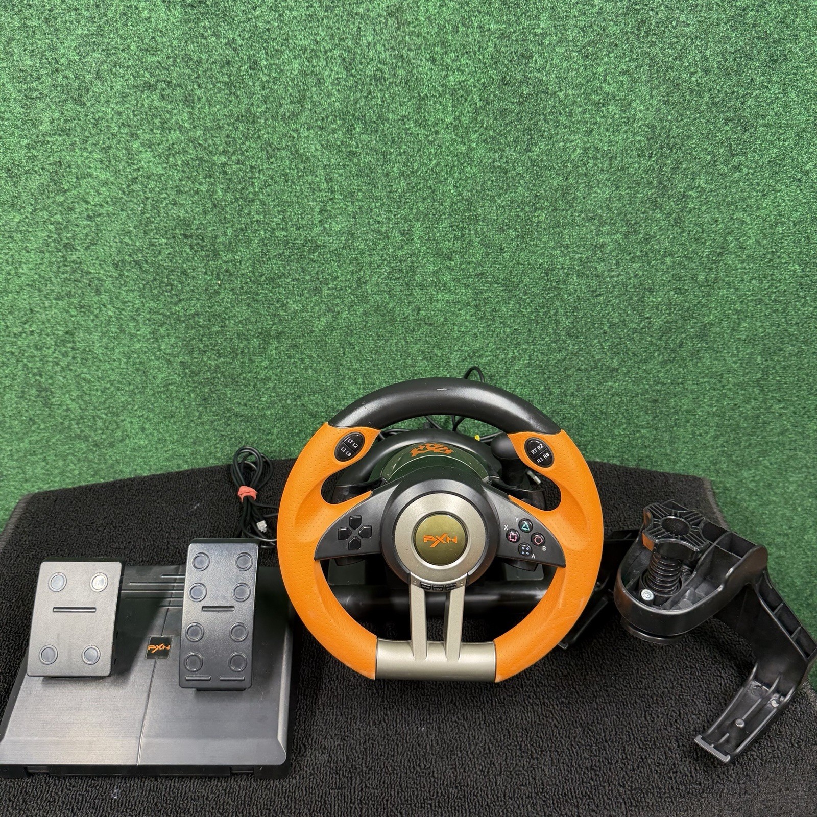 Thrustmaster PXN V3 Pro Racing Wheel with Pedals Orange & Black | Used