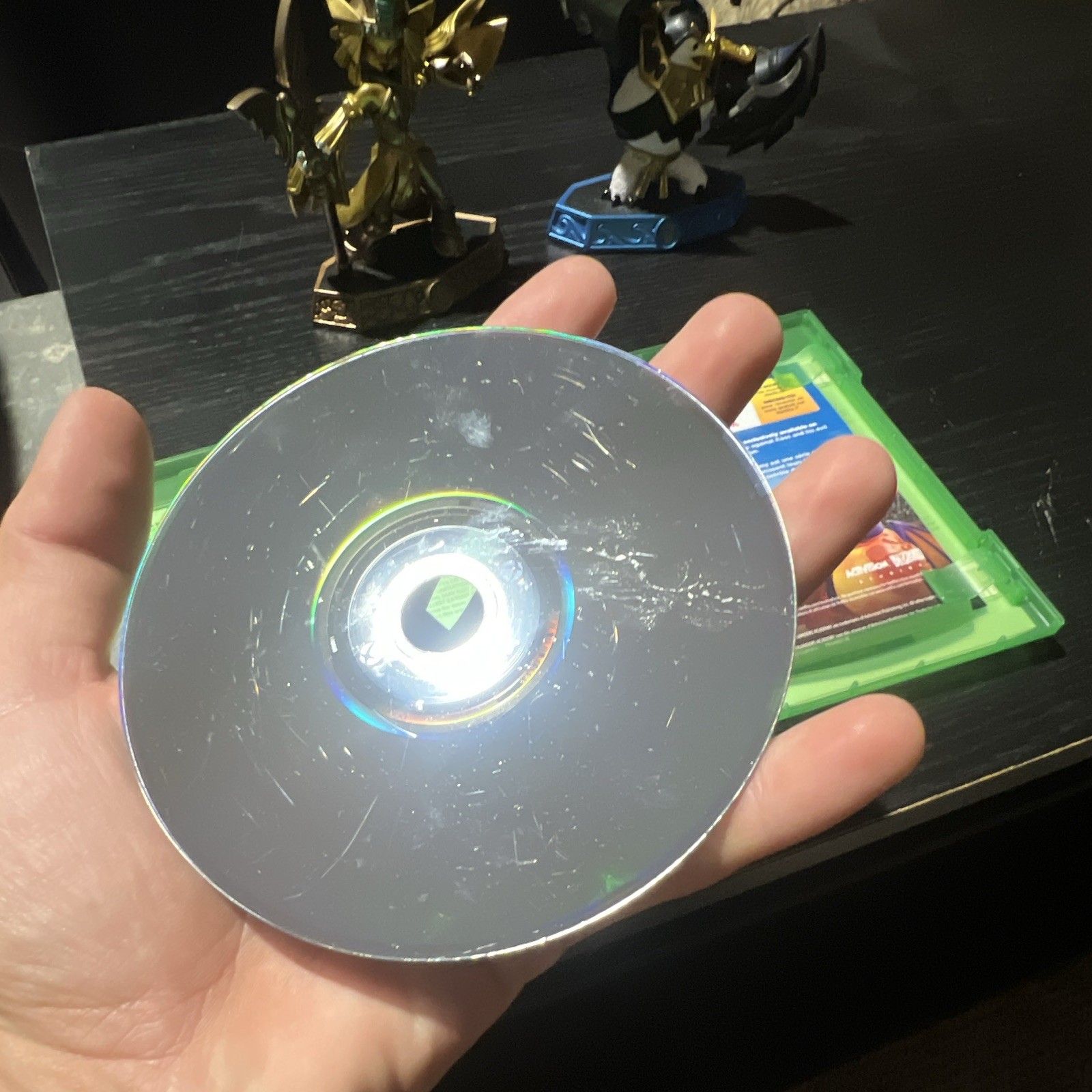 Activision Skylanders Imaginators Xbox One game disc w/ case, King Pen figure