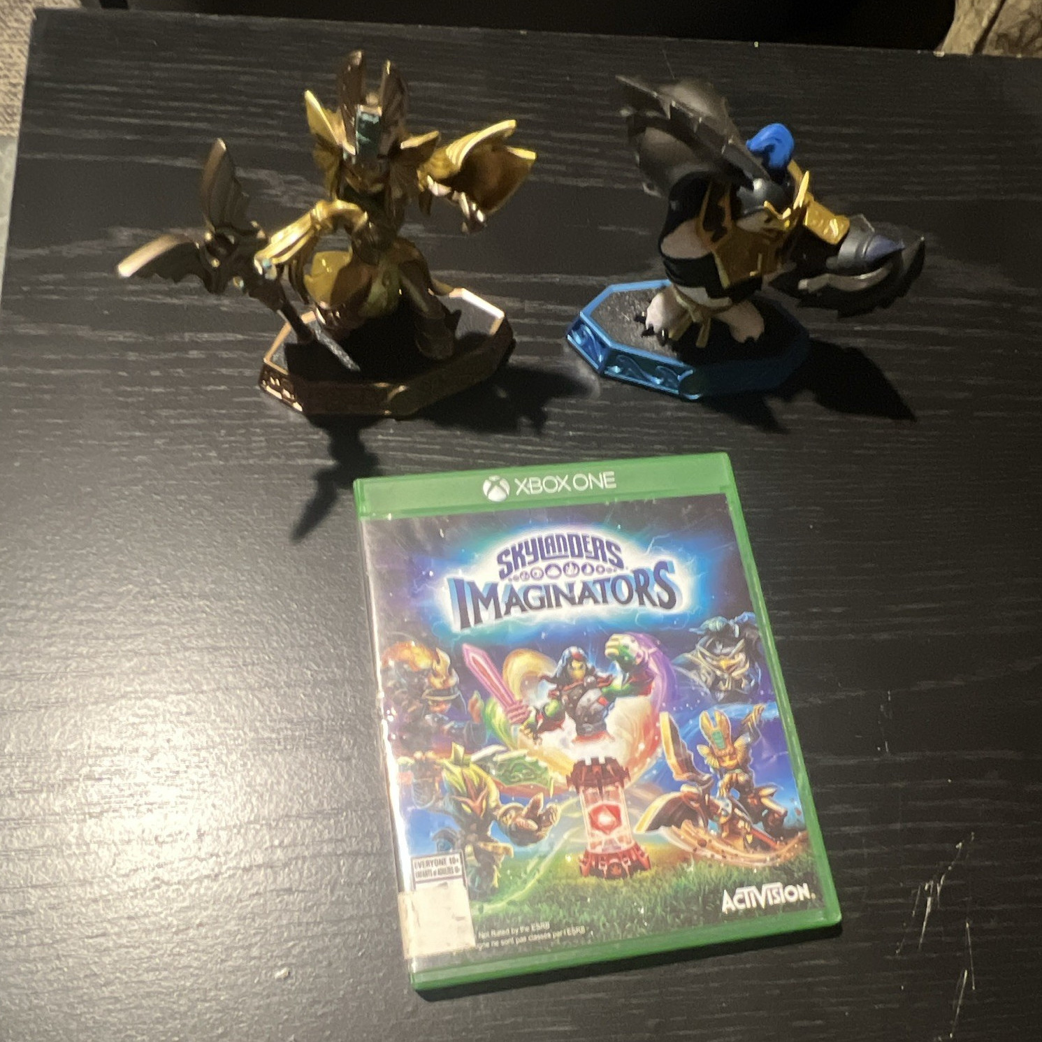 Activision Skylanders Imaginators Xbox One game disc w/ case, King Pen figure