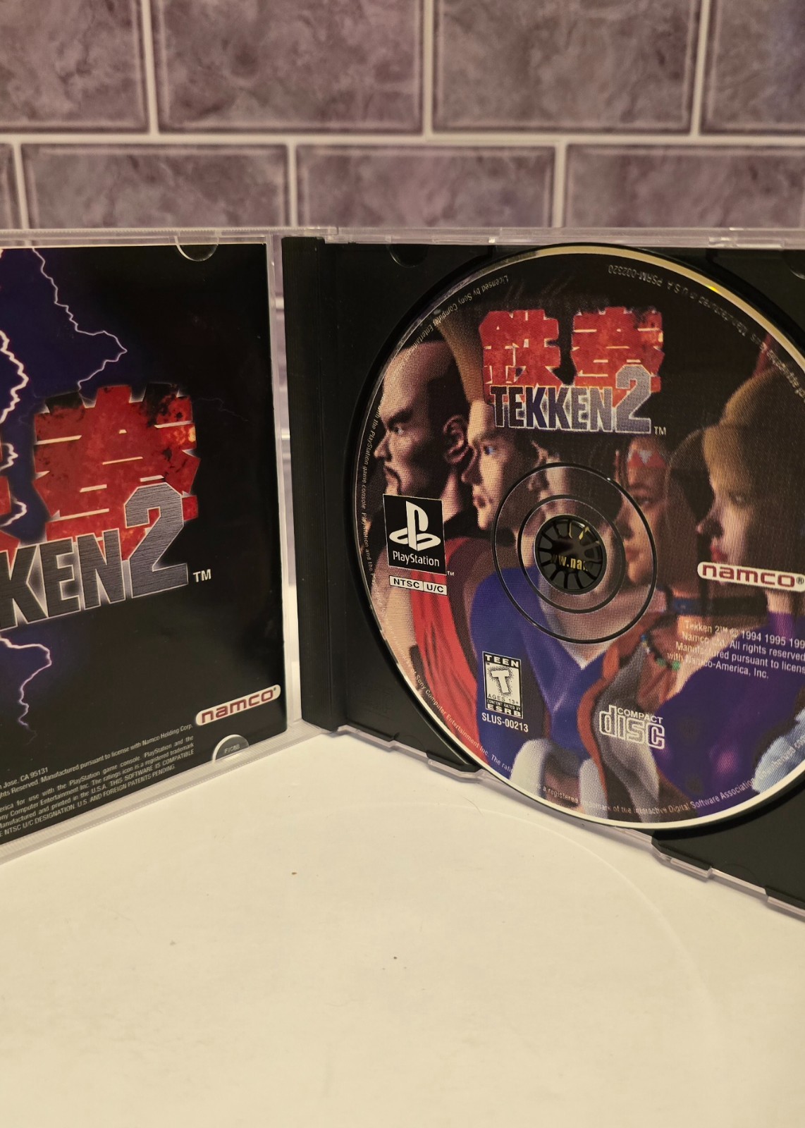 Sony PlayStation 1 TEKKEN 2 Greatest Hits CIB + Reg Card *Tested & Works*