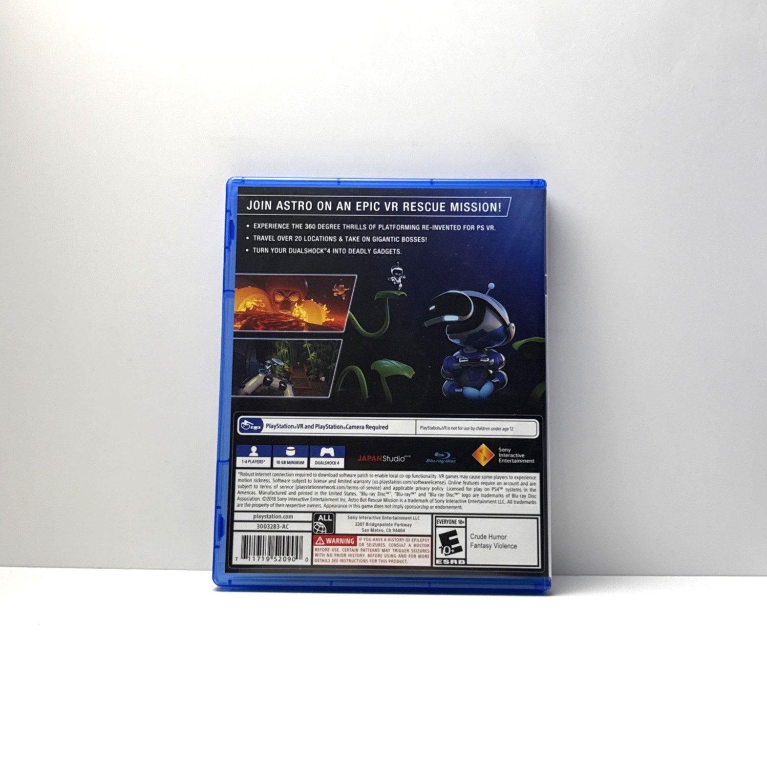 Astro Bot: Rescue Mission Sony PlayStation 4 PS4 PSVR CIB Refurbished & Tested