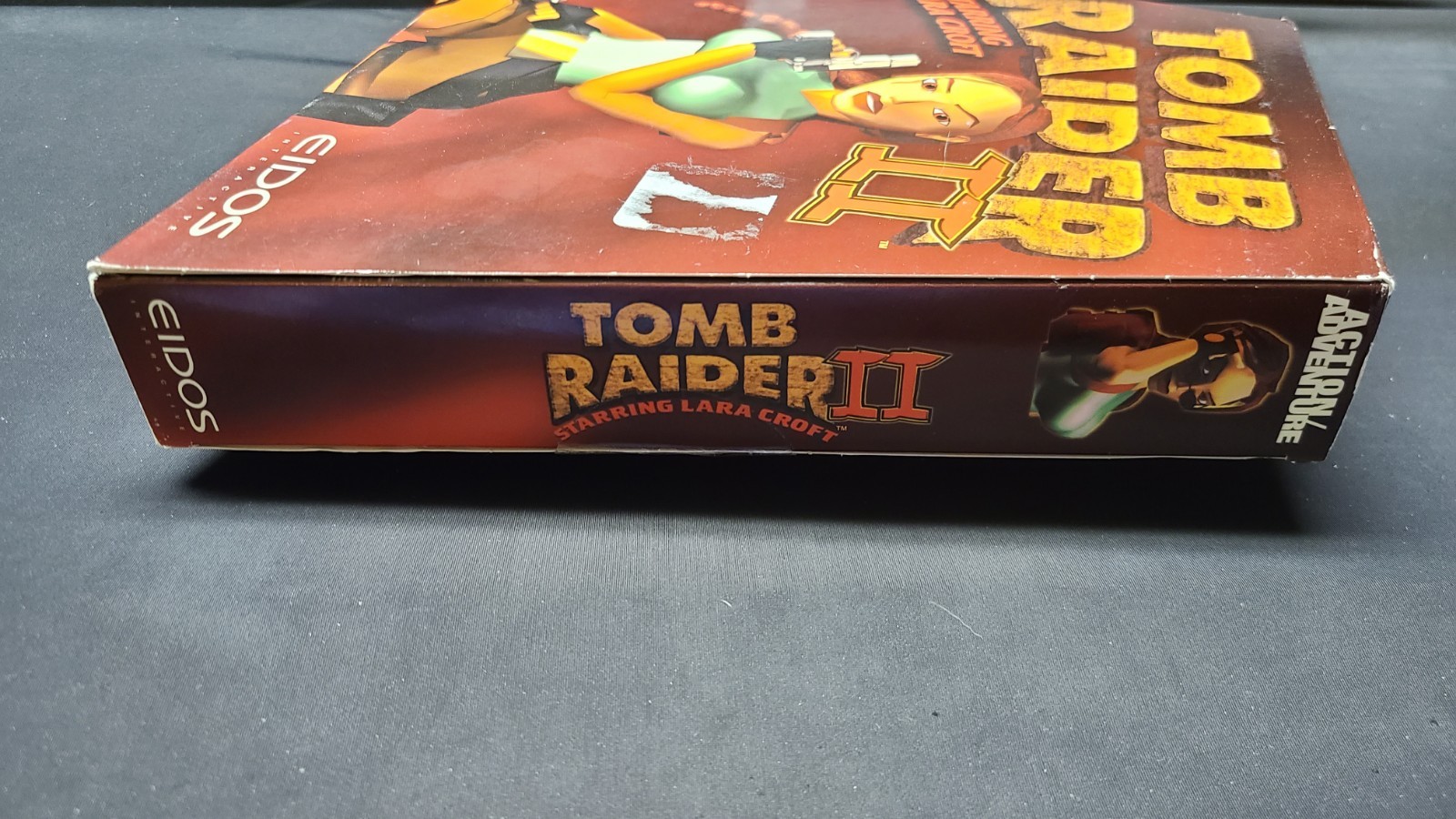 Tomb Raider II (1997) Big Trapezoid Box Vintage PC Game Eidos CD-ROM