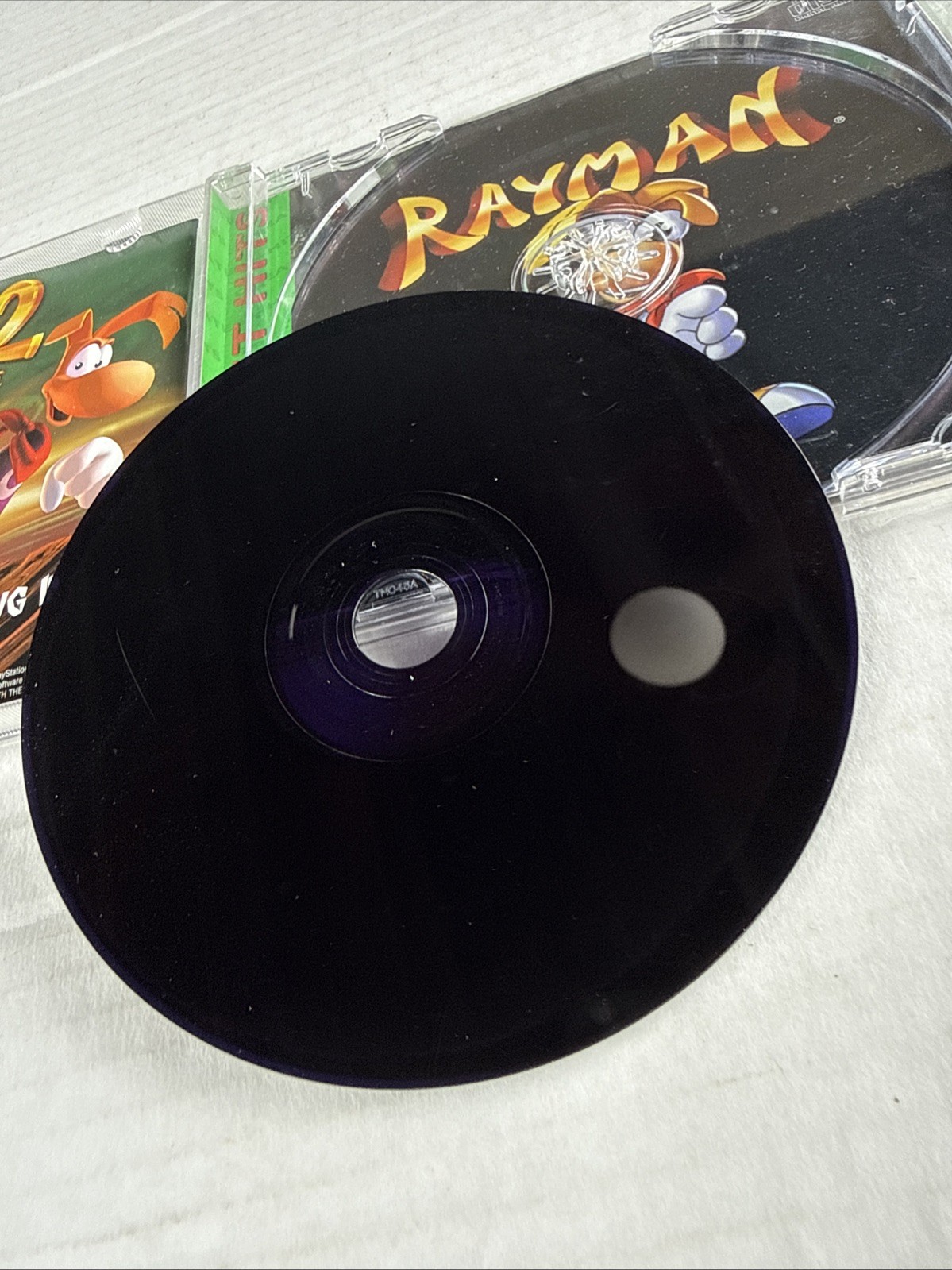 Rayman Playstation 1 / PS1 Complete Greatest Hits Vintage Manual