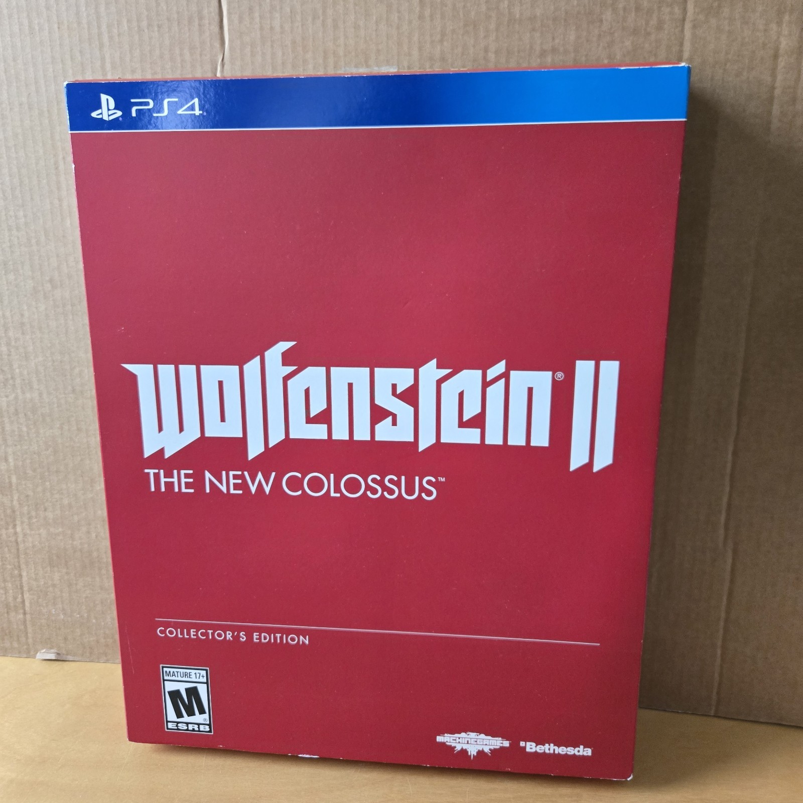 PS4 Wolfenstein II The New Colossus Collector’s Ed, 2017. ACTION FIGURE ONLY