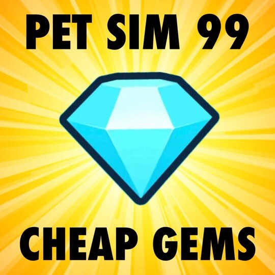 Pet Simulator 99 ROBLOX (Pet Sim) PS99 Gems Diamonds | Fast Delivery