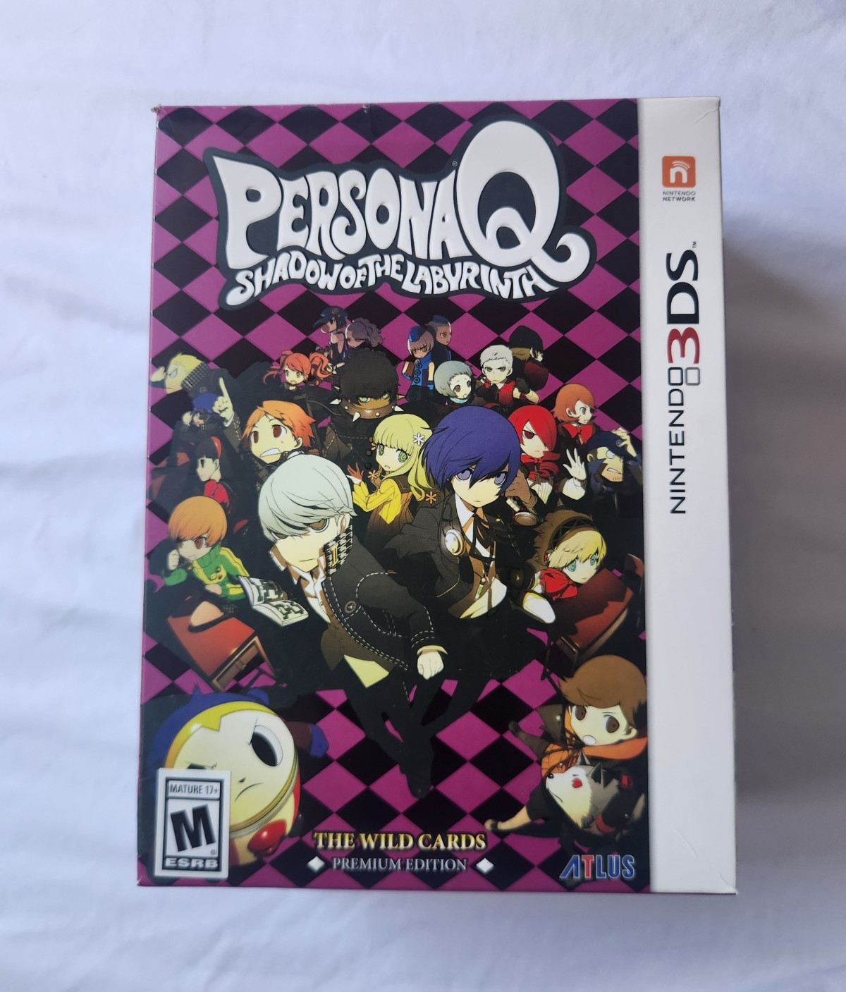 ATLUS Persona Q Shadow of the Labyrinth Premium Edition Nintendo *INCOMPLETE*